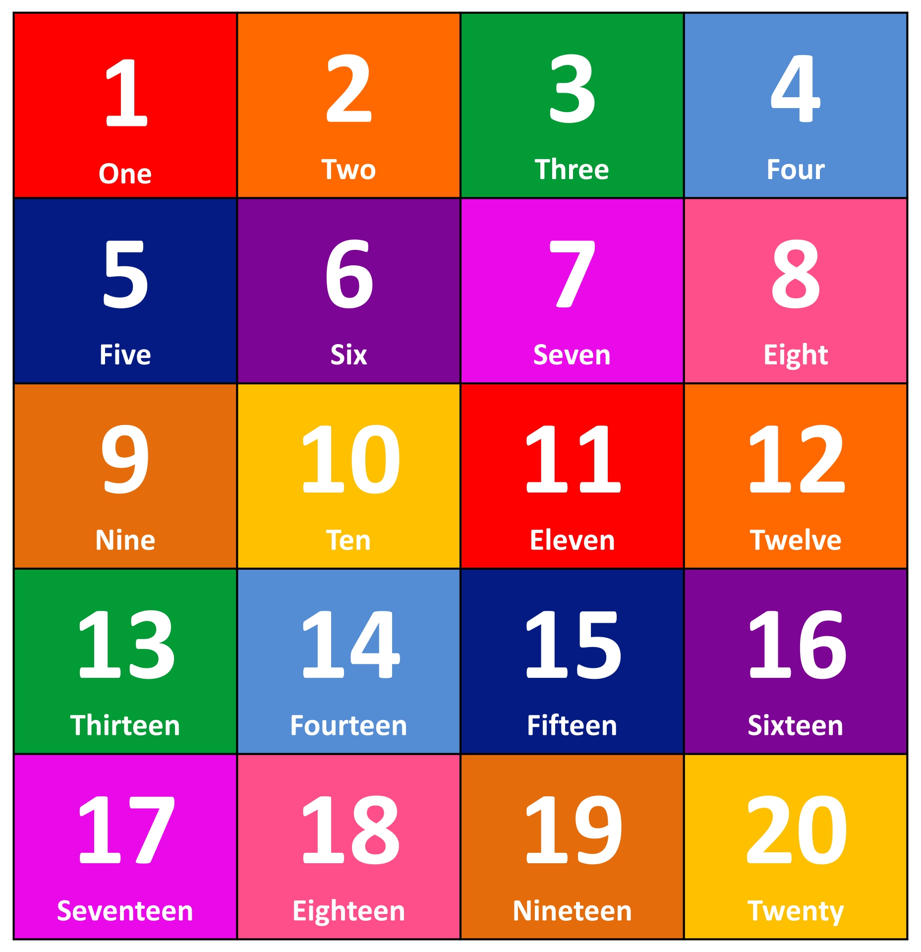 Printable Numbers With Designs