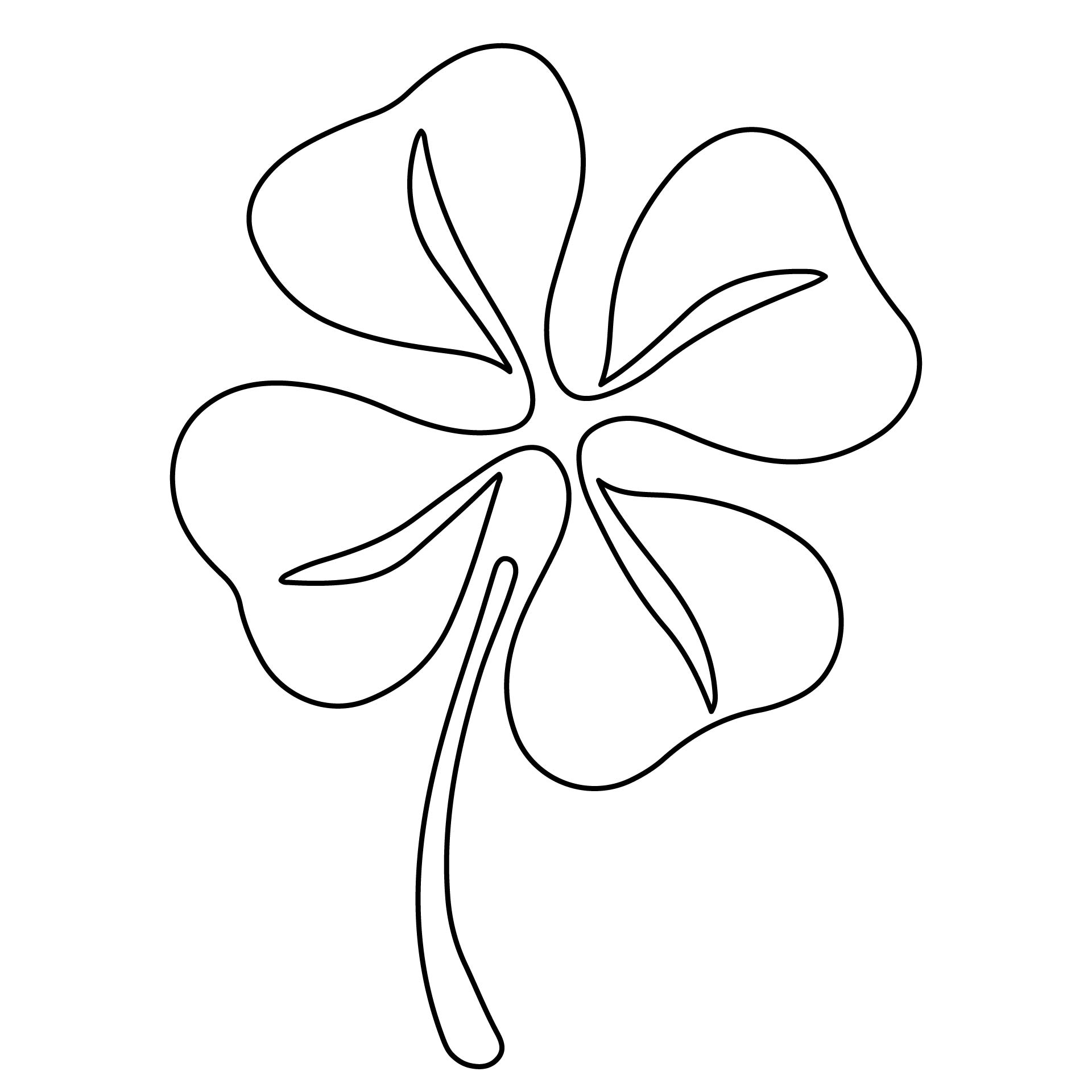  Printable Shamrock Cutouts