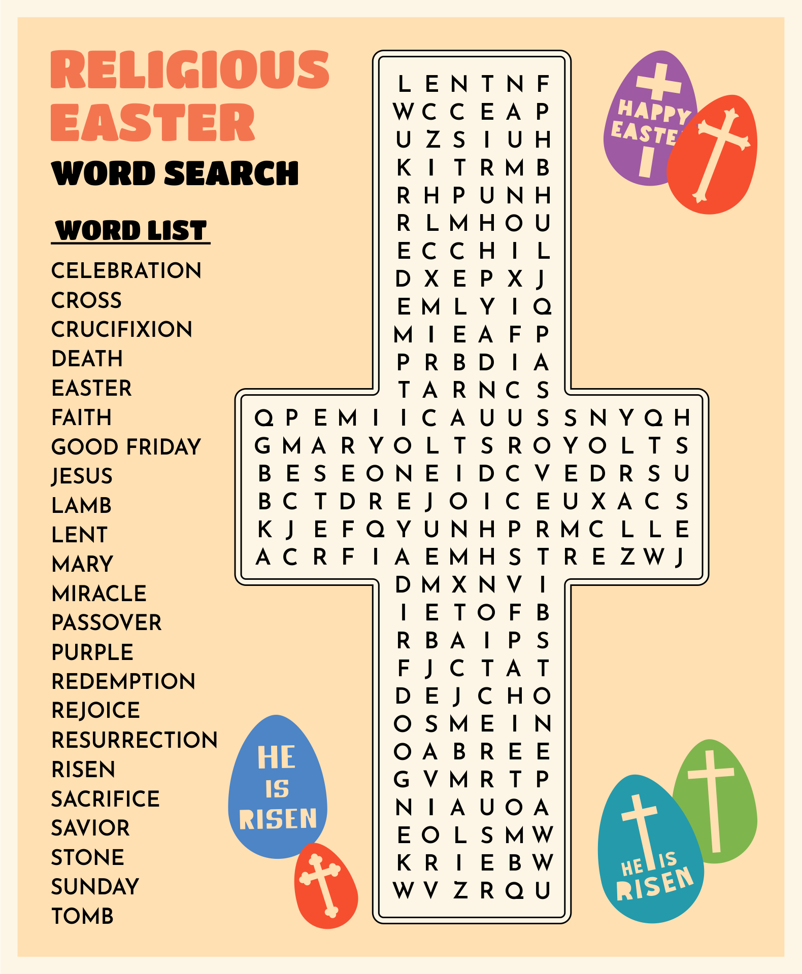 Shaped Word Search Puzzles
