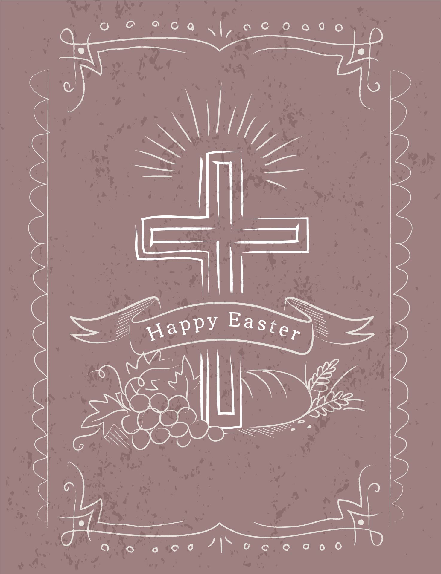 Vintage Easter Cards Christian