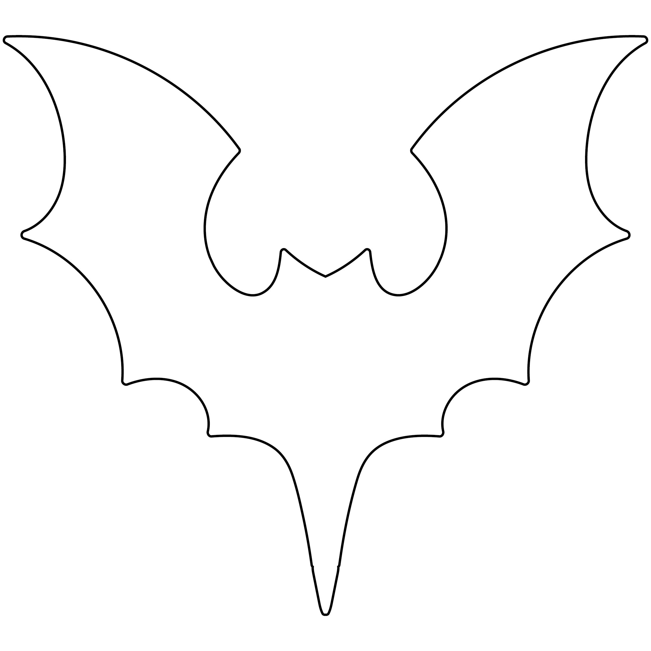 10 Best Large Printable Bat Templates