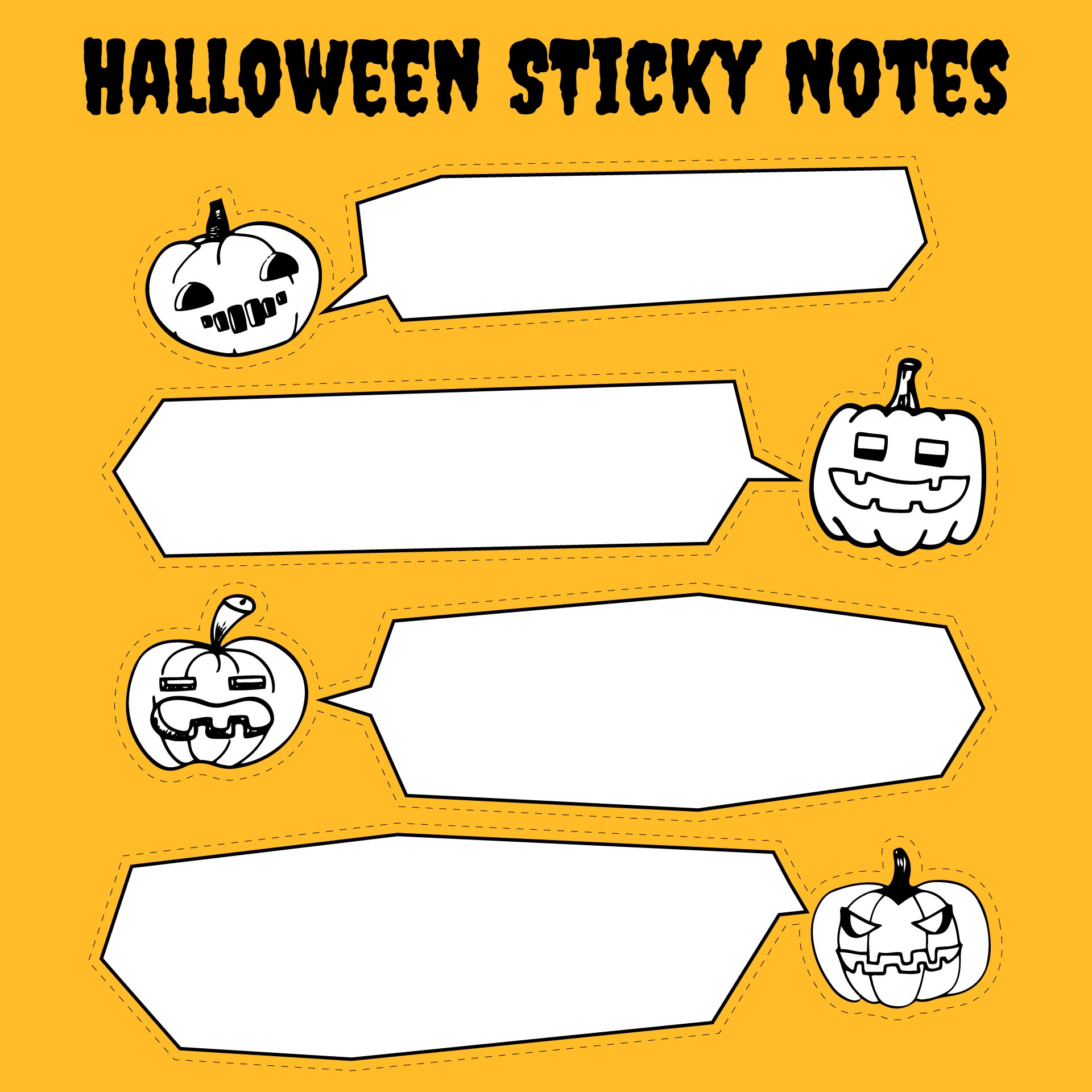 Easy Crafts Halloween Printable