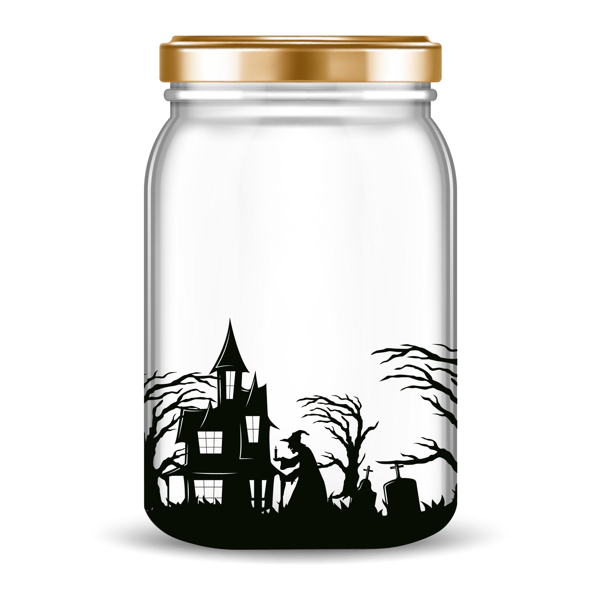 Printable Mason Jar Halloween