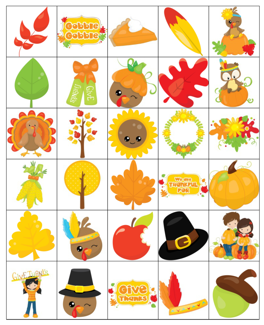 10 Best Printable Thanksgiving Card Games PDF for Free at Printablee