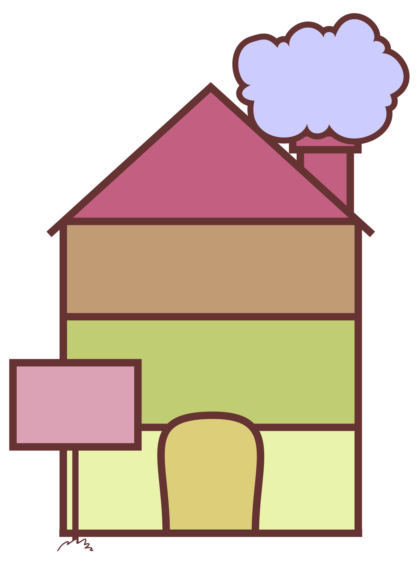 Draw Your DBT House Template