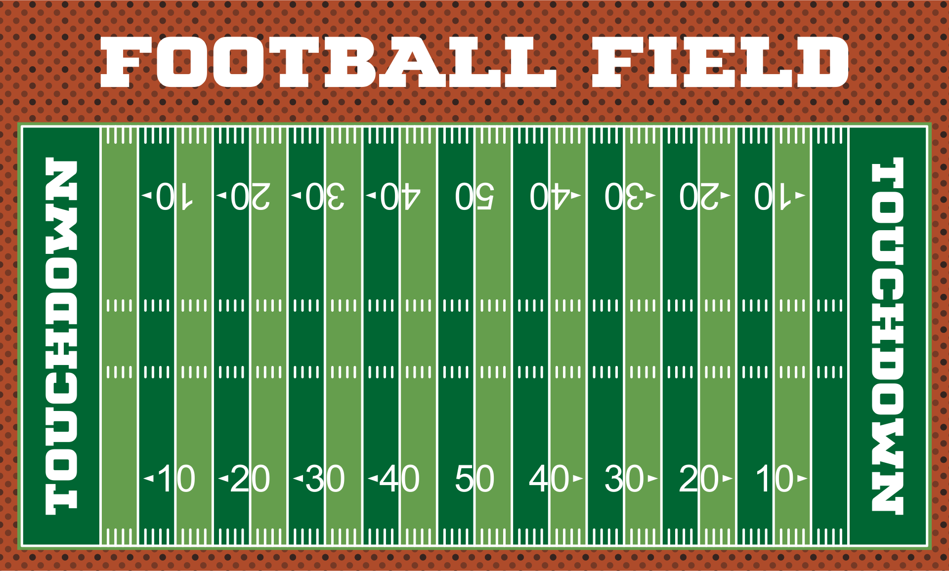 Football Field Printable