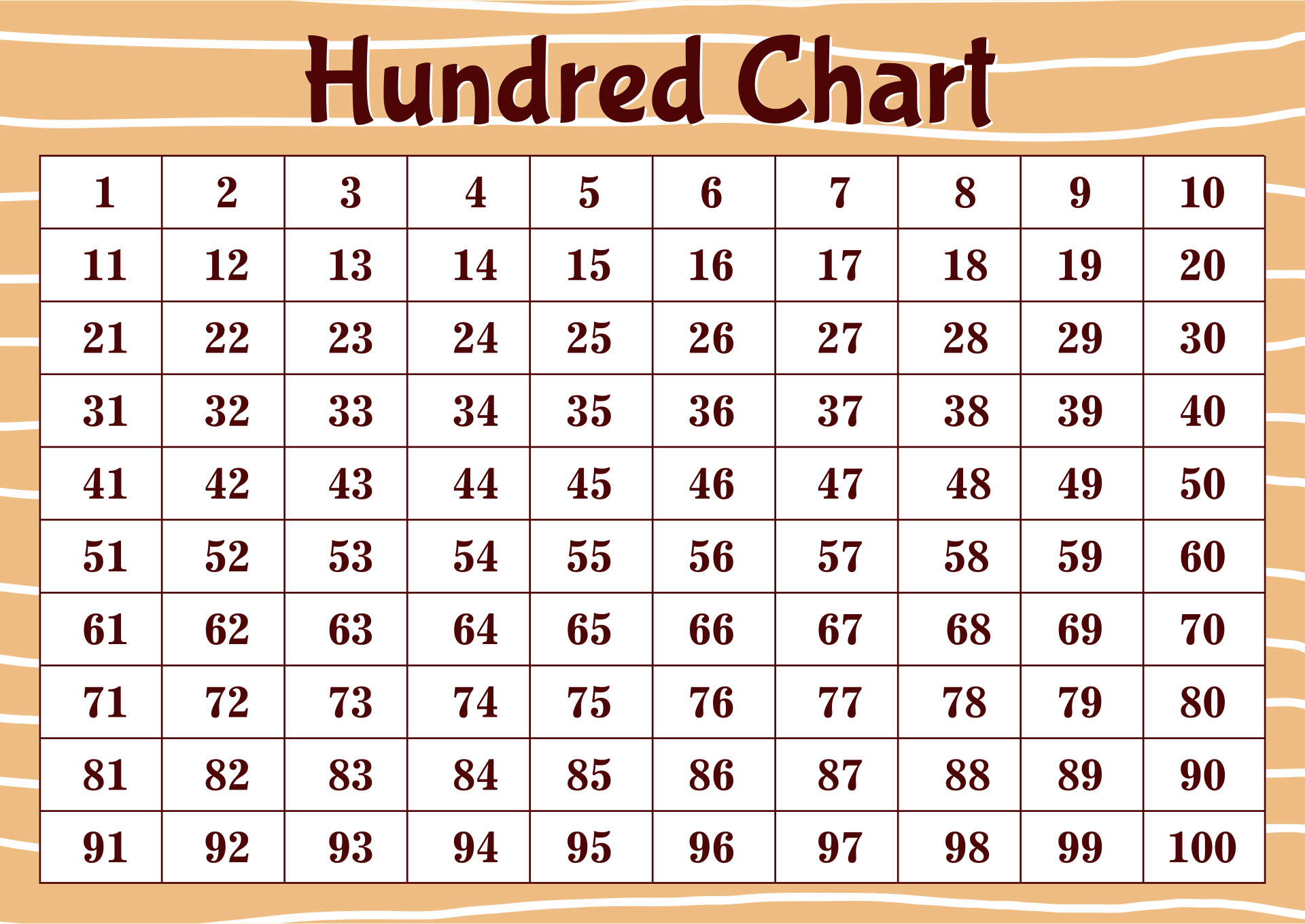 100-day-chart-printable