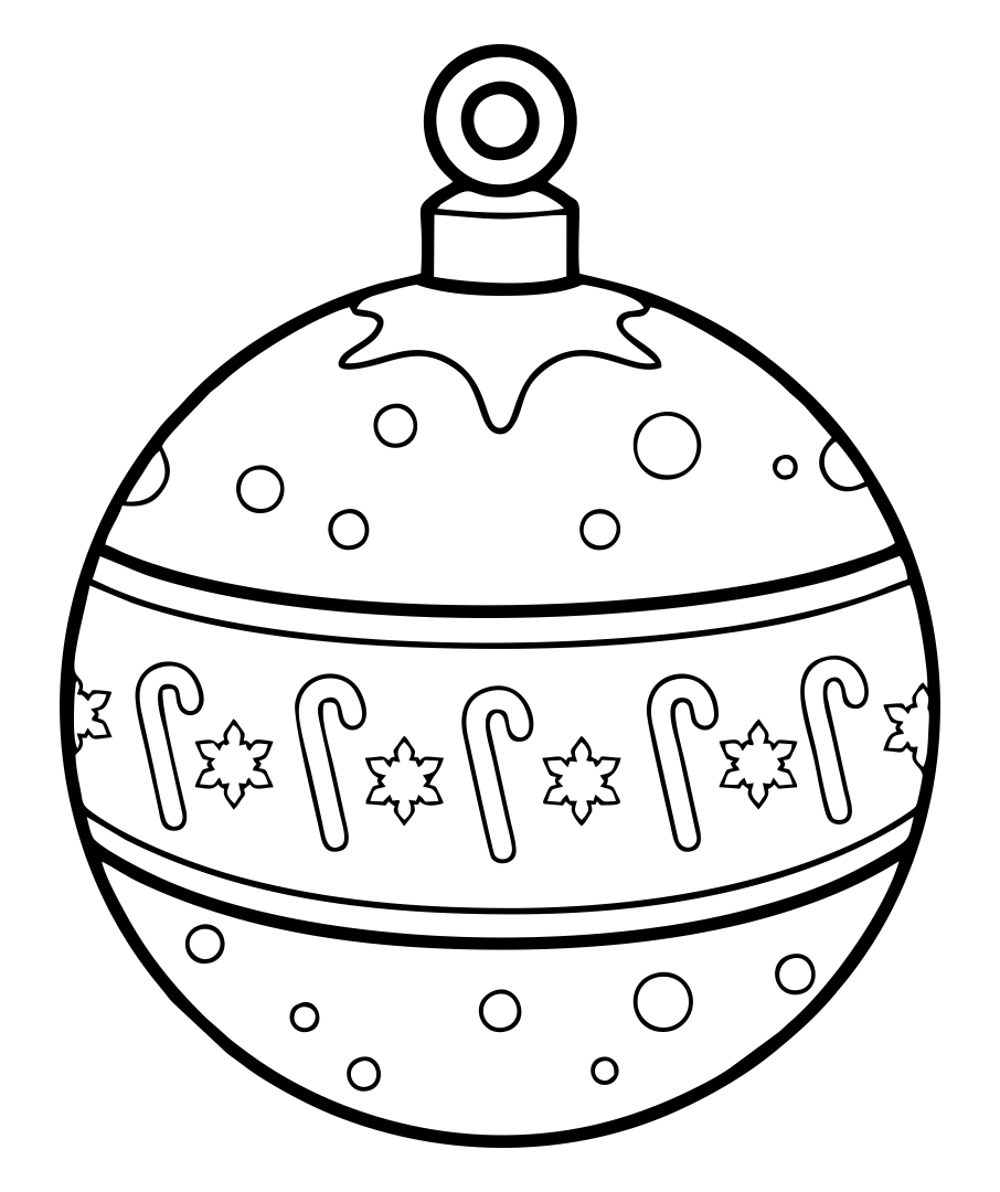 Printable Christmas Ornament Stencils