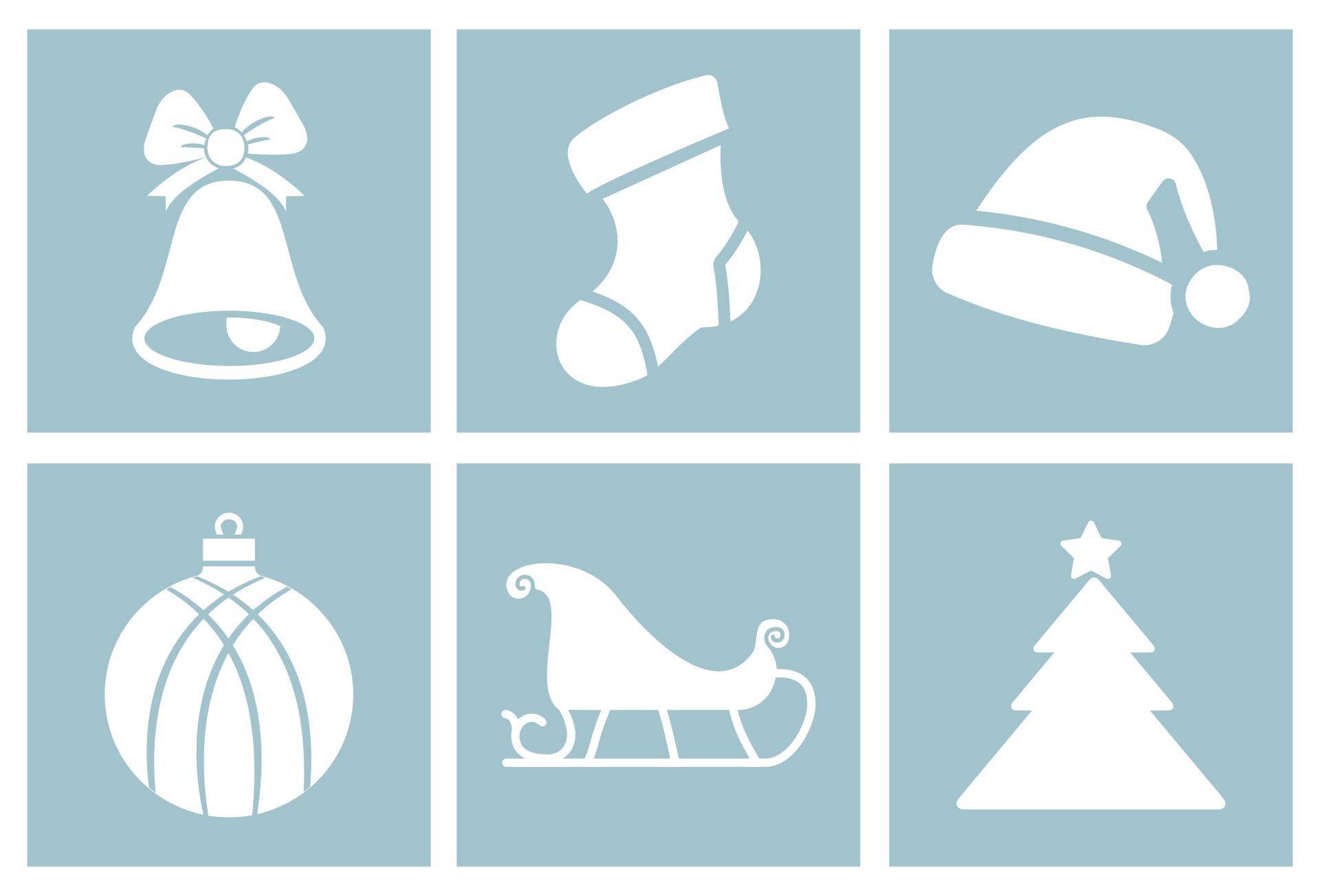 Christmas Stencils Coloring Pages Free Coloring Pages Printables