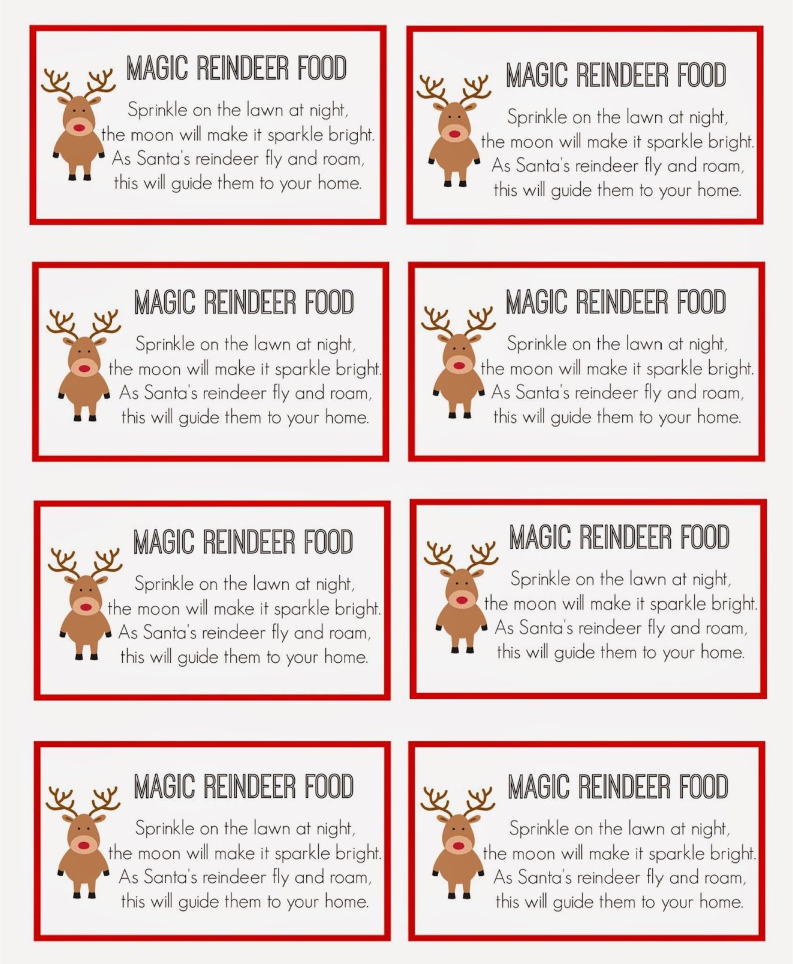 Free Printable Reindeer Food Labels Free Printable Templates free-printable-reindeer-food-labels-free-printable-templates