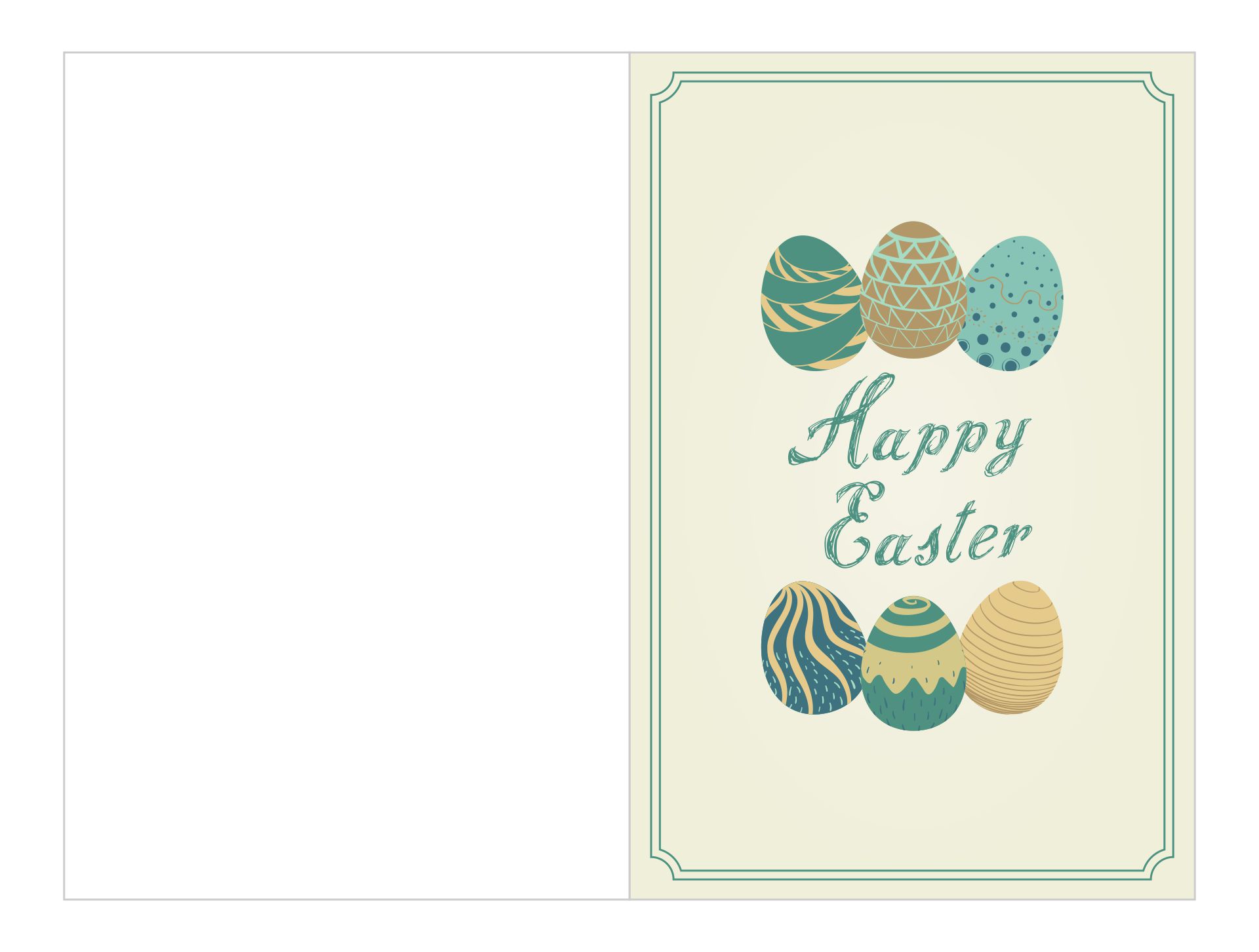 Printable Vintage Easter Cards