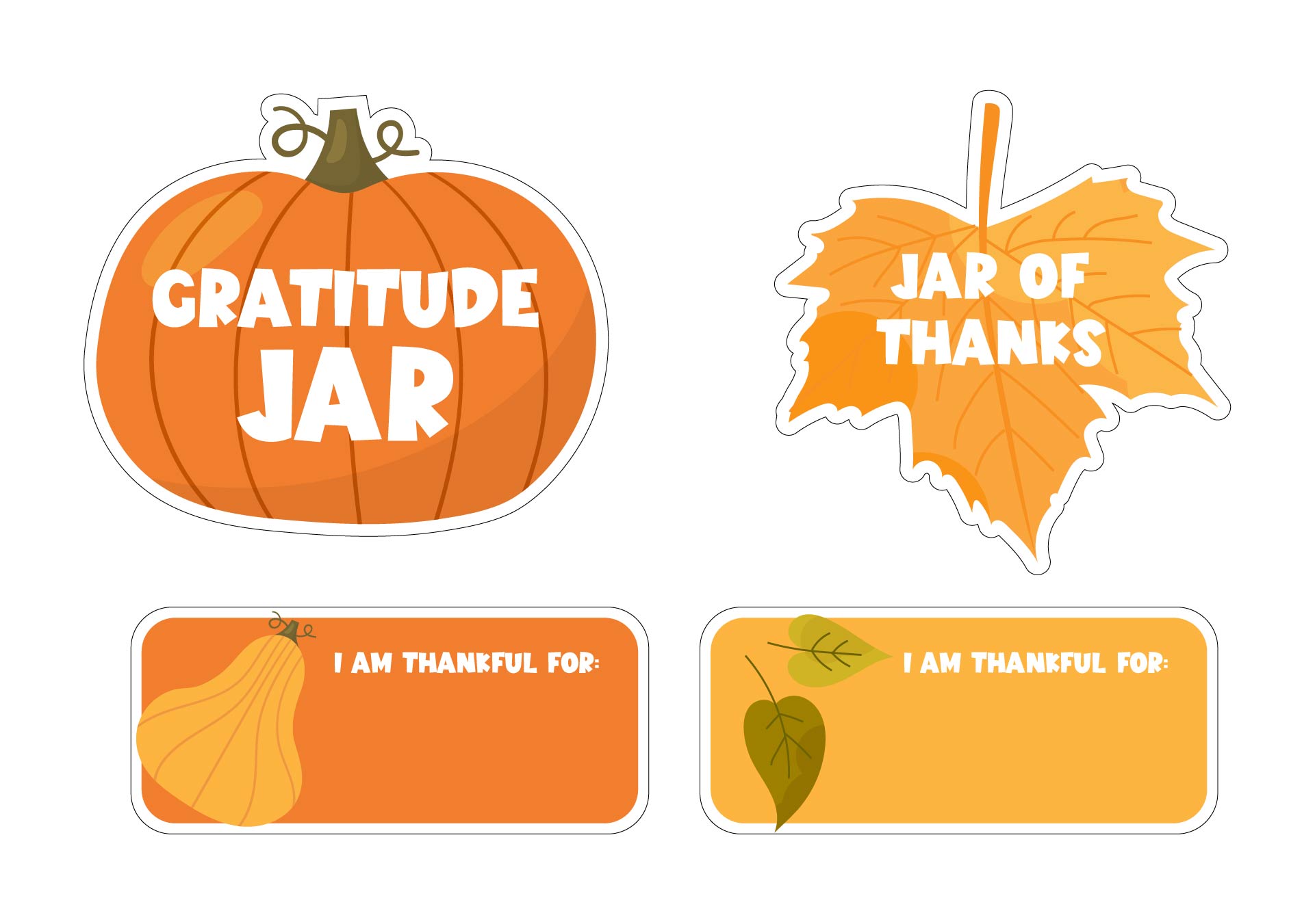 Printables Thanksgiving Gratitude Jar