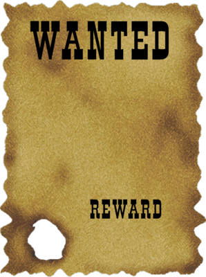 Blank Wanted Poster Stock Illustrations Blank Wanted Poster Stock | My ...