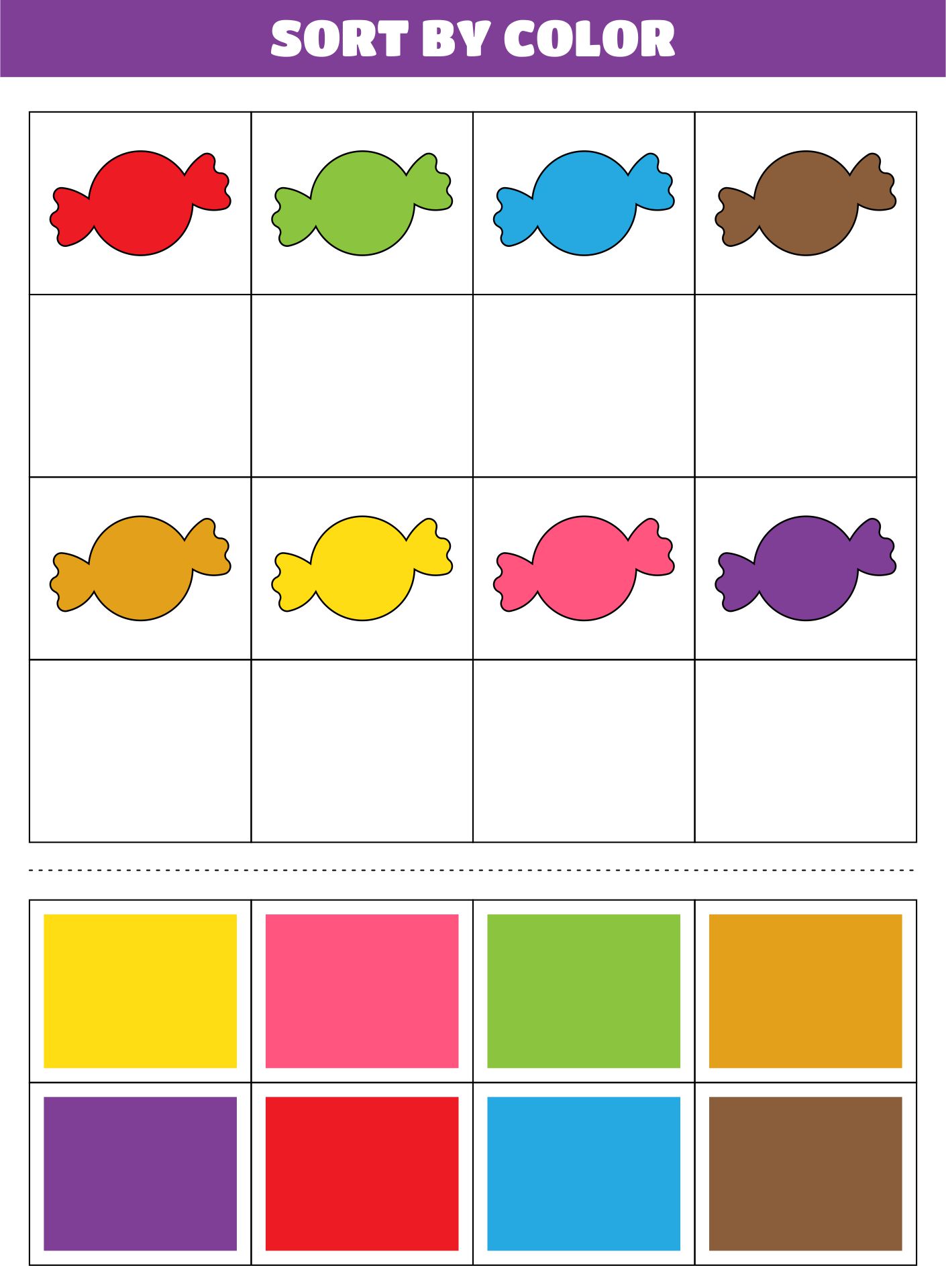 Candyland Game Cards Printable