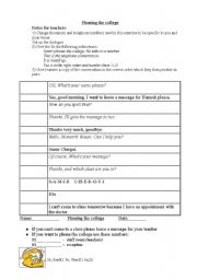 College English Worksheets