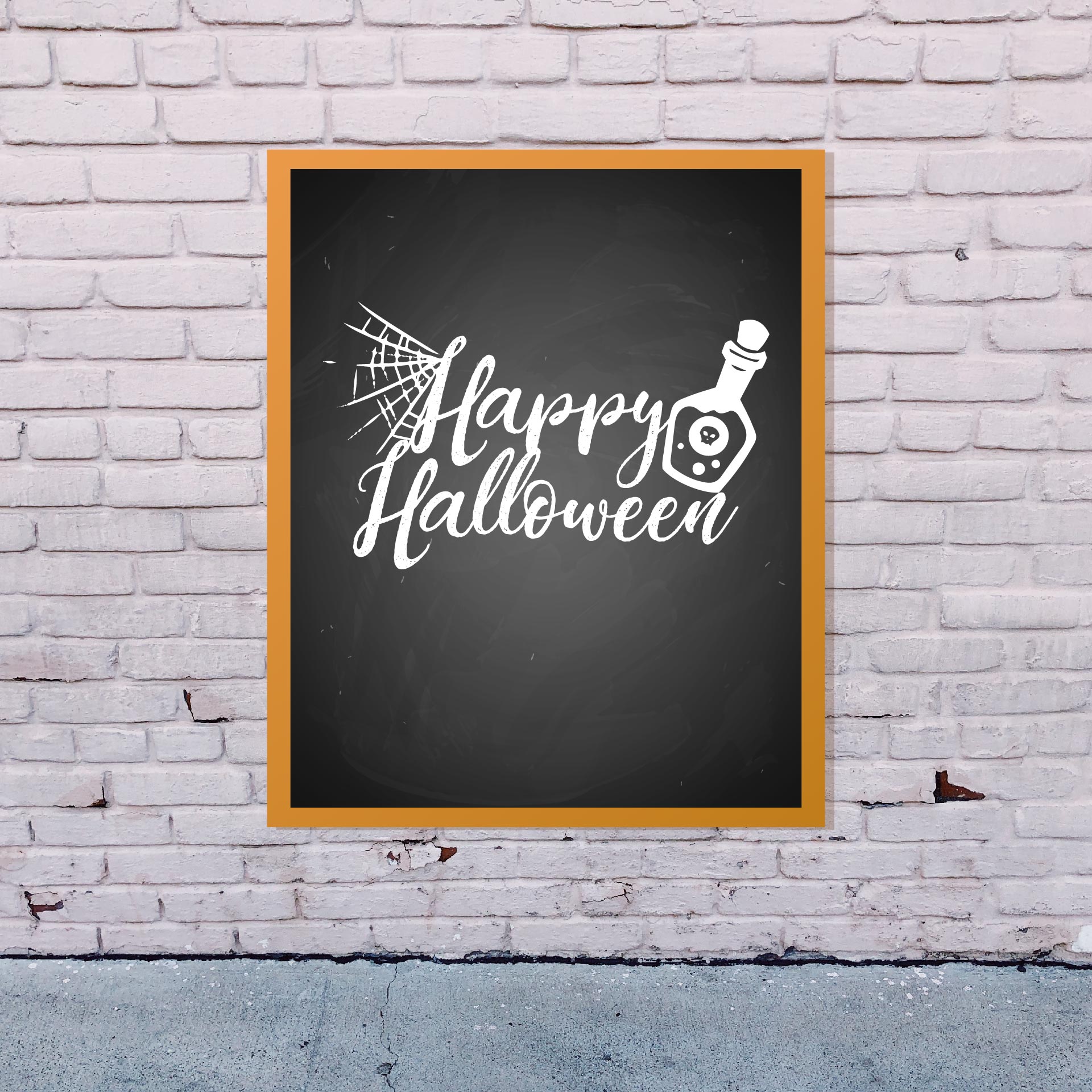 Halloween Chalkboard Printables