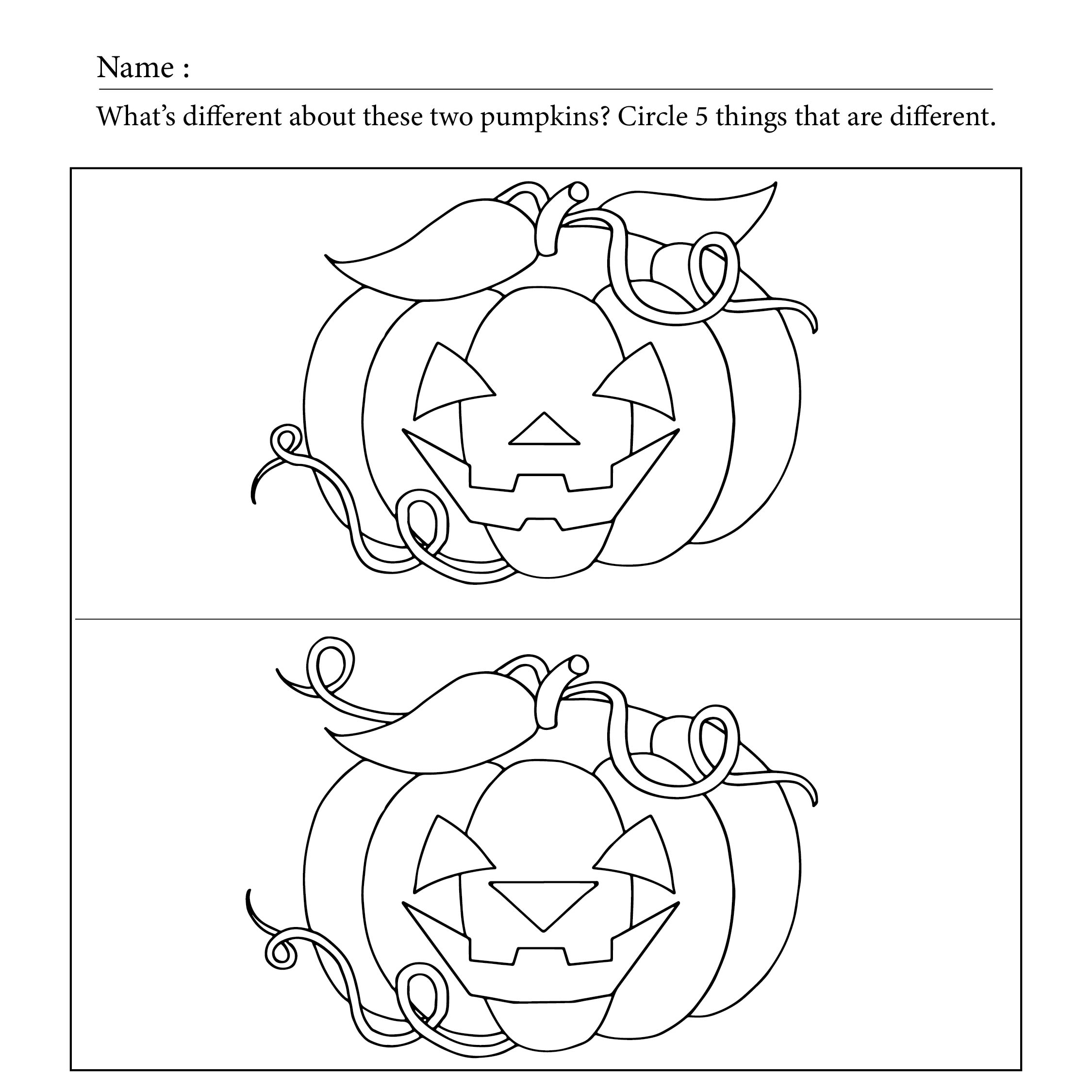 Printable Halloween Activity Book