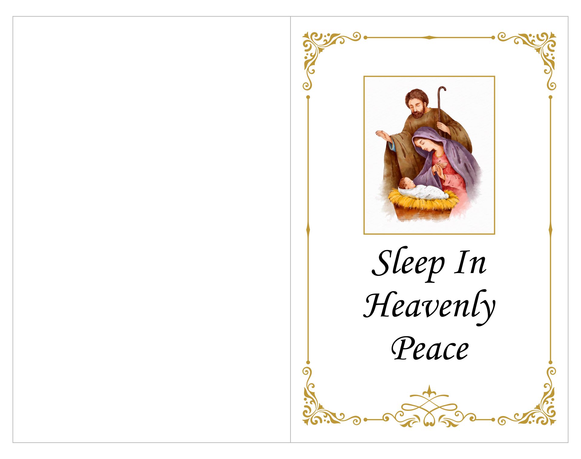 Printable Religious Christmas Cards