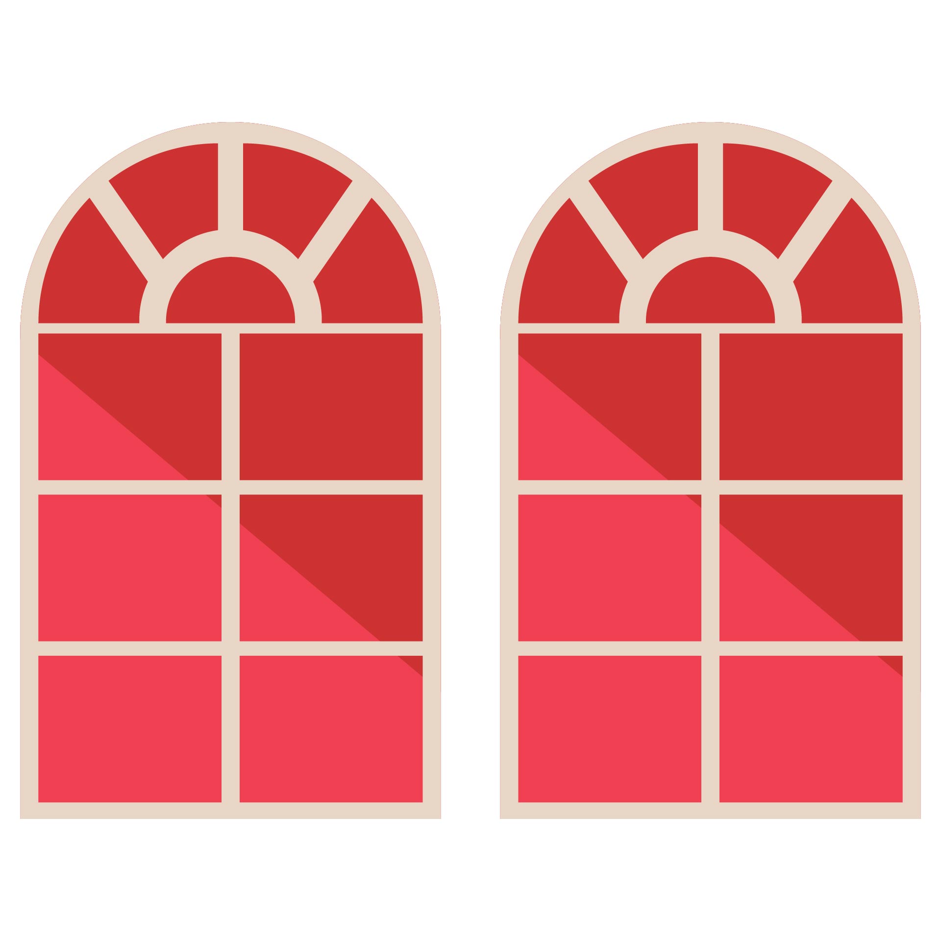 Printable Dollhouse Window Template