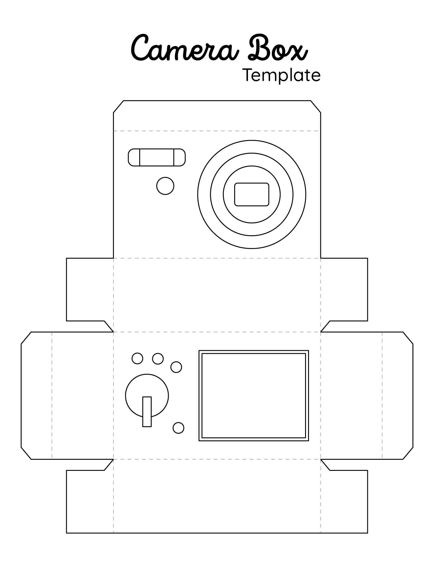 3D Box Templates 10 Free PDF Printables Printablee free-printable-paper-camera-template-printable-templates
