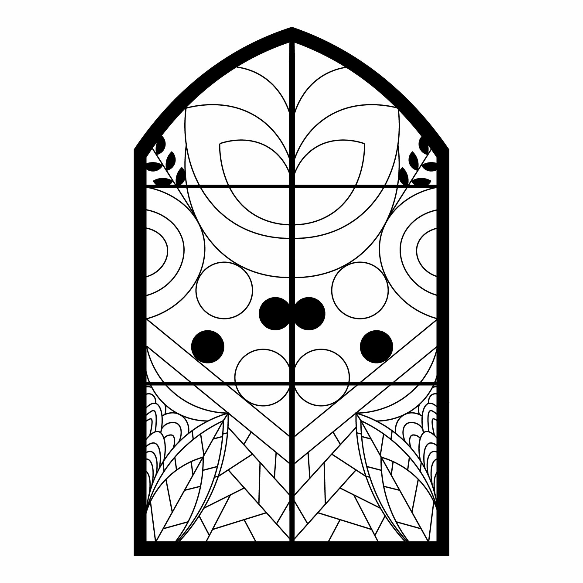 Window Template Printable