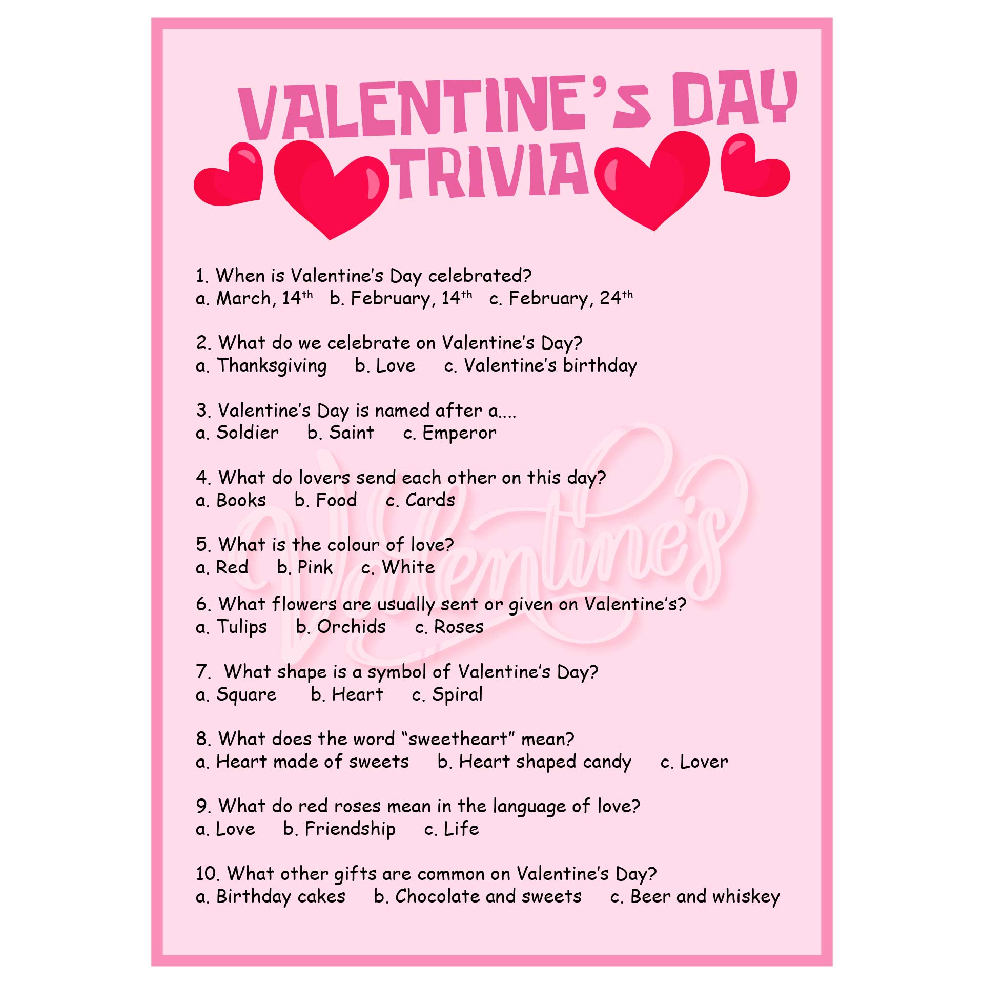 Valentine s Trivia 10 Free PDF Printables Printablee valentine-s-trivia-10-free-pdf-printables-printablee