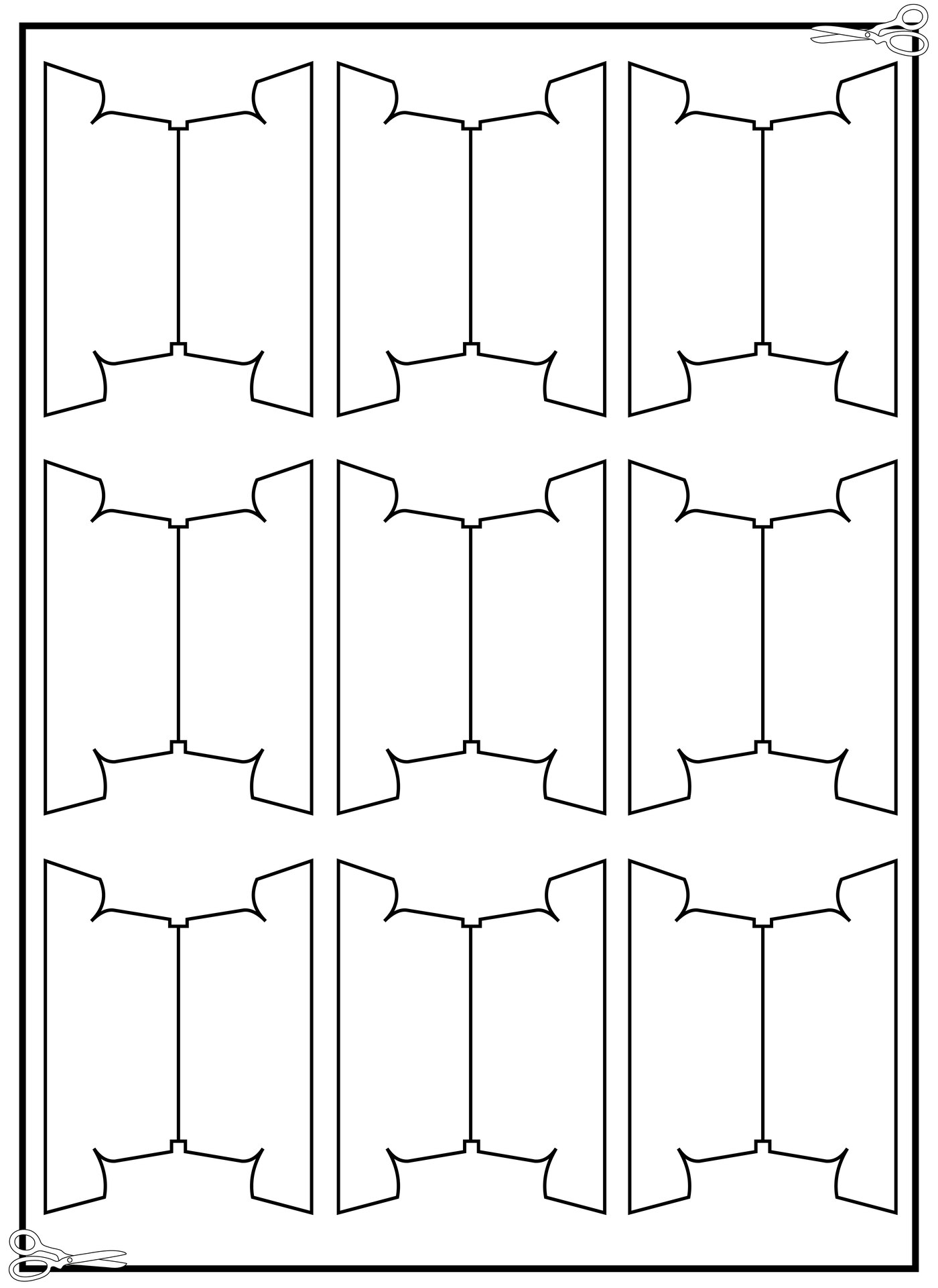 Printable Tab Inserts Template Pendaflex / Avery Big Tab ...