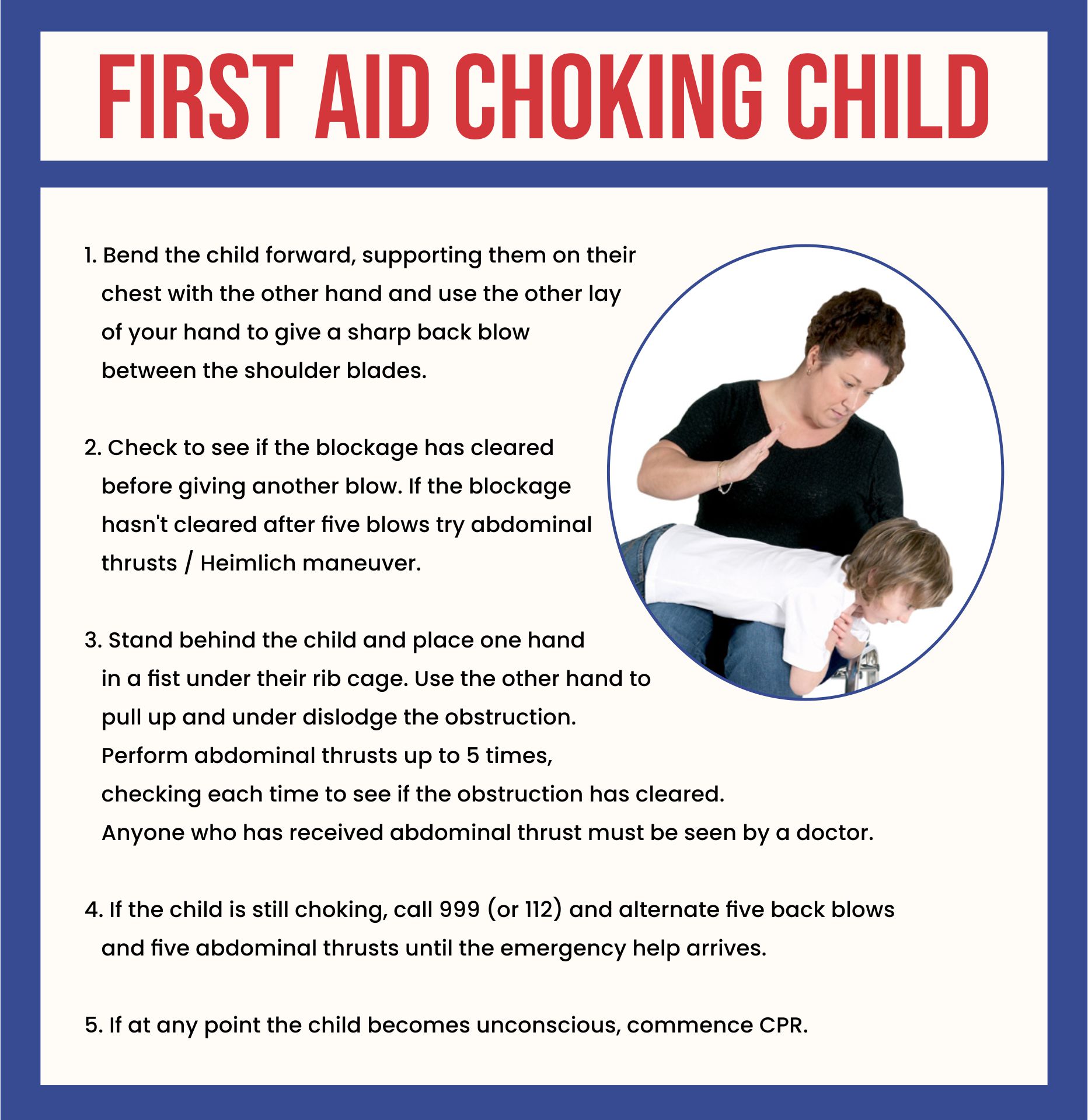 choking first aid presentation