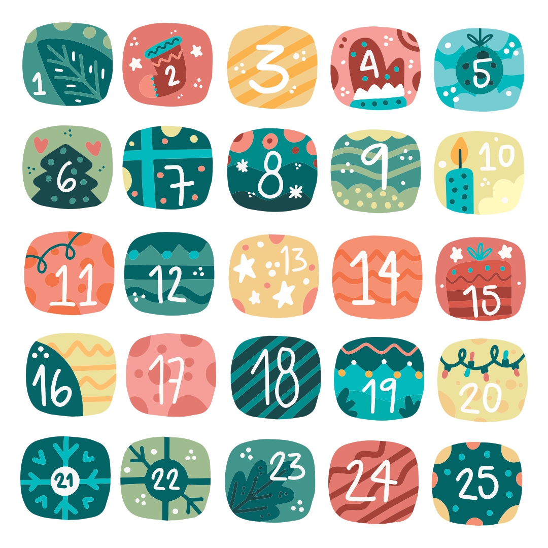 7 Best Christmas Printable Number Tags