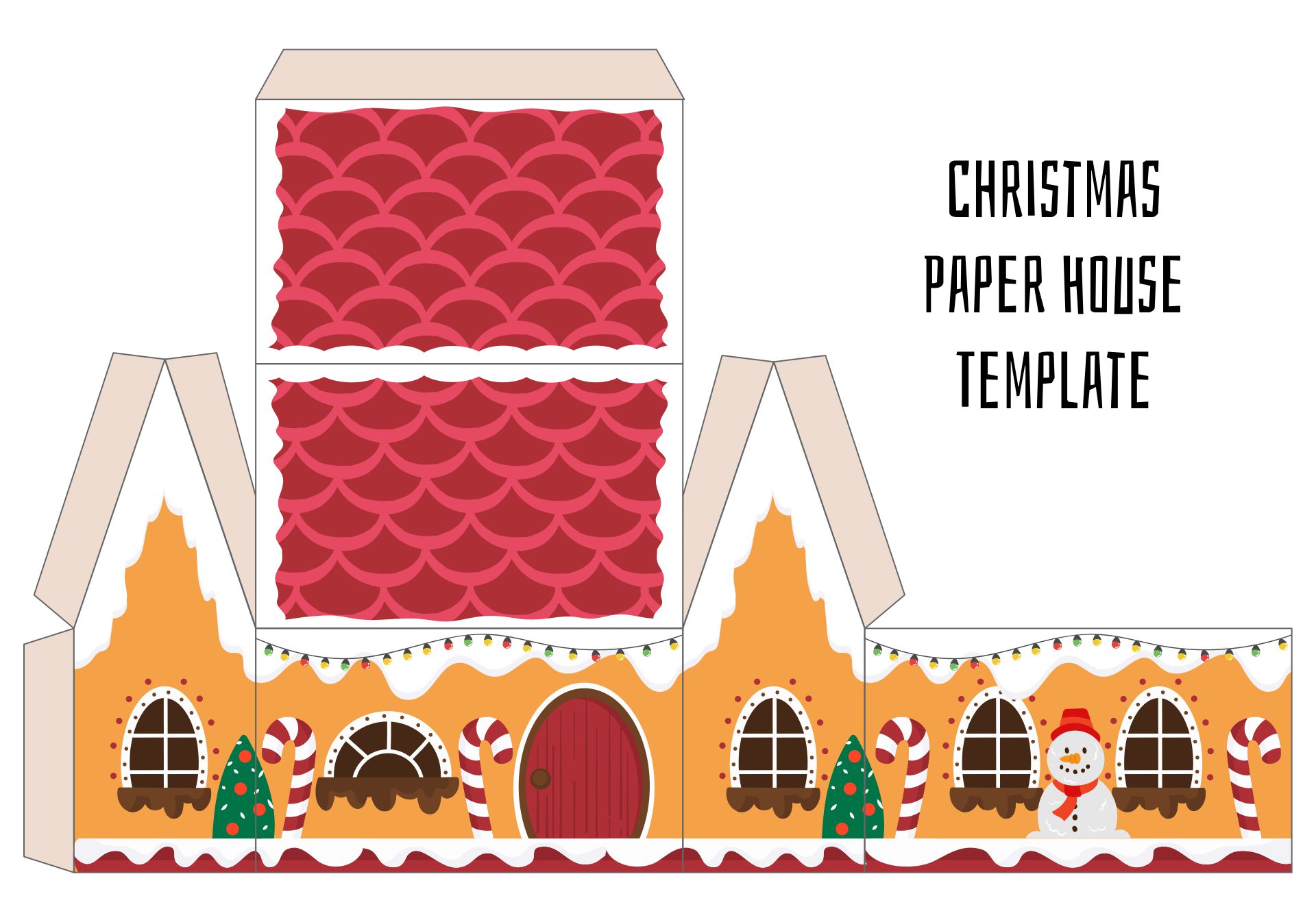 Printable Christmas Paper Borders