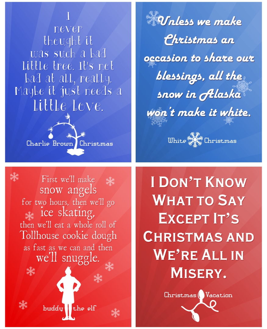 Colorful Christmas card with the message &lsquo;Merry and Bright Hugs&rsquo;