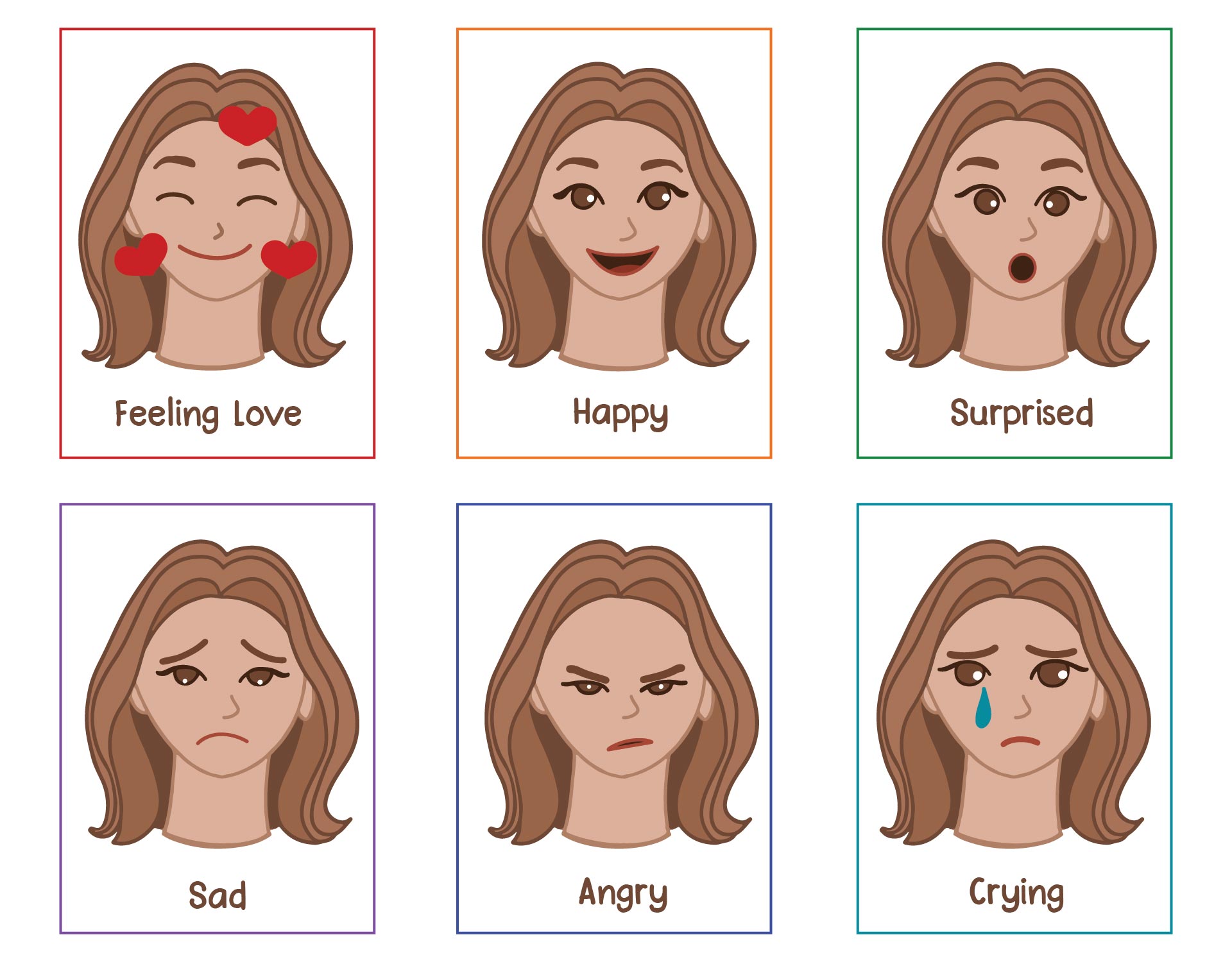 Emotion Cards 20 Free PDF Printables Printablee emotion-cards-20-free-pdf-printables-printablee