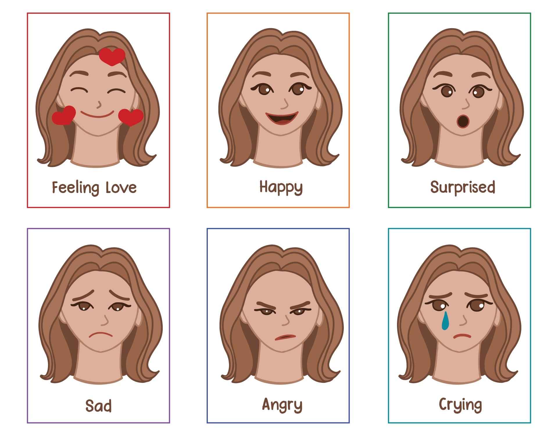 Printable Emotion Cards