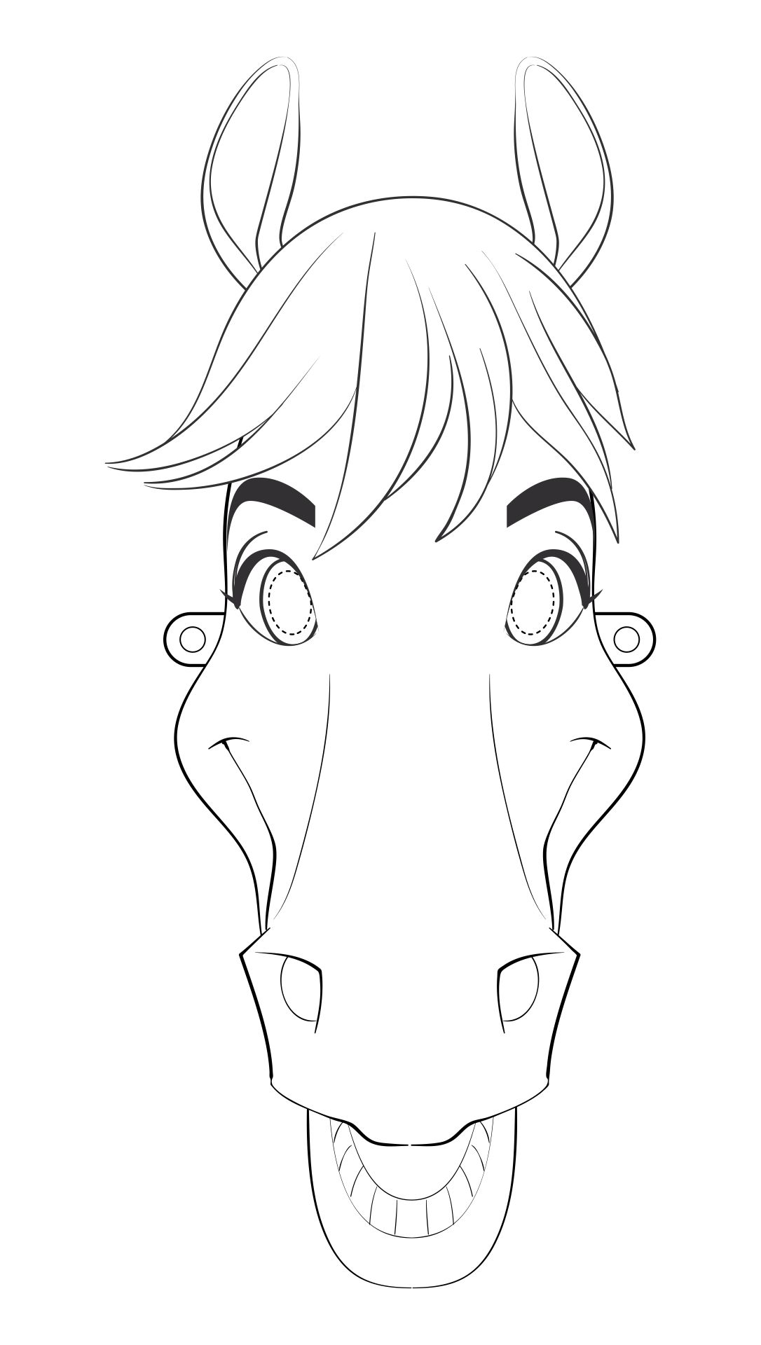 Horse Mask Coloring Pages Coloring Pages Horse Mask Coloring Pages Coloring Pages