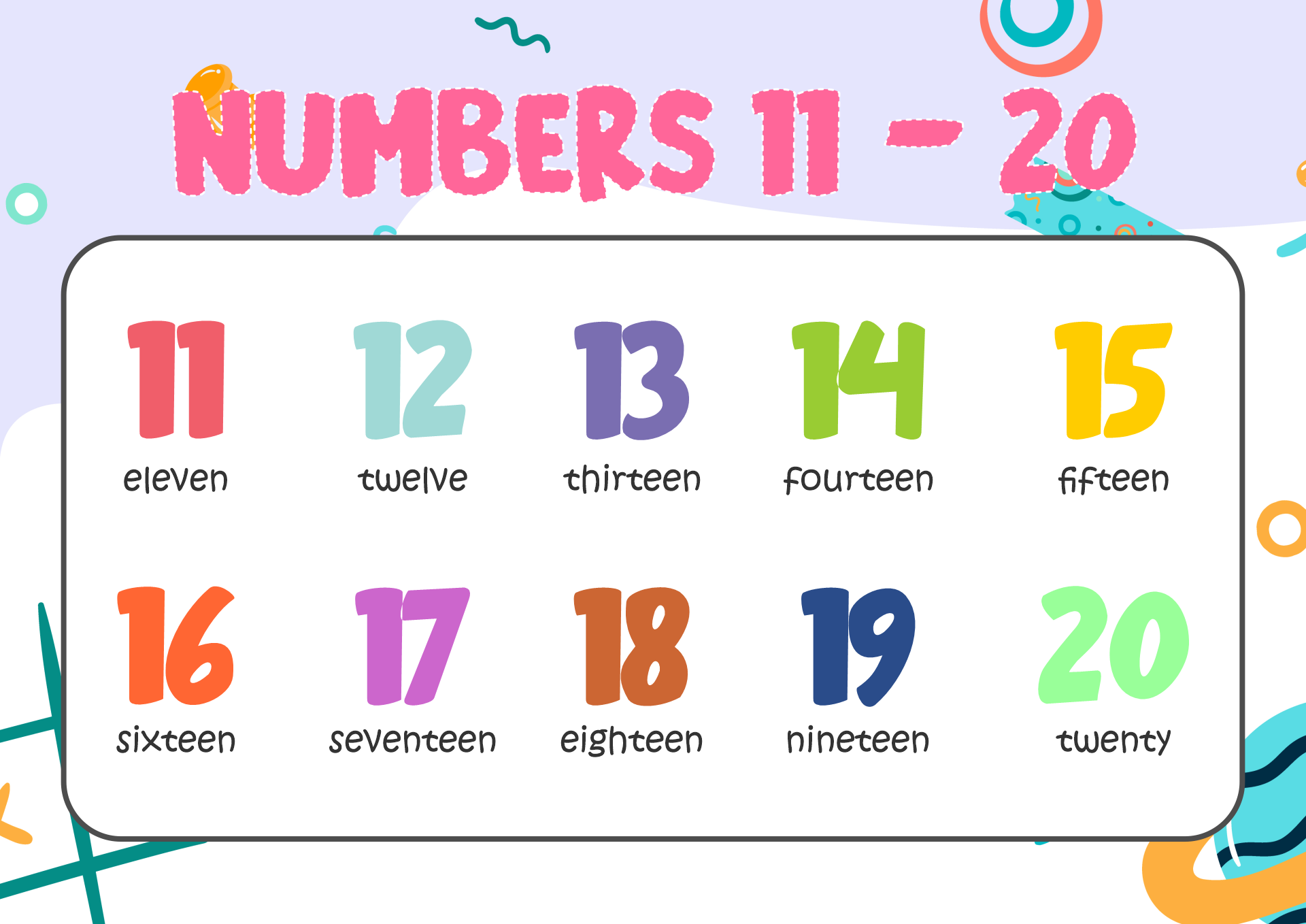 6 Best Large Printable Number 11