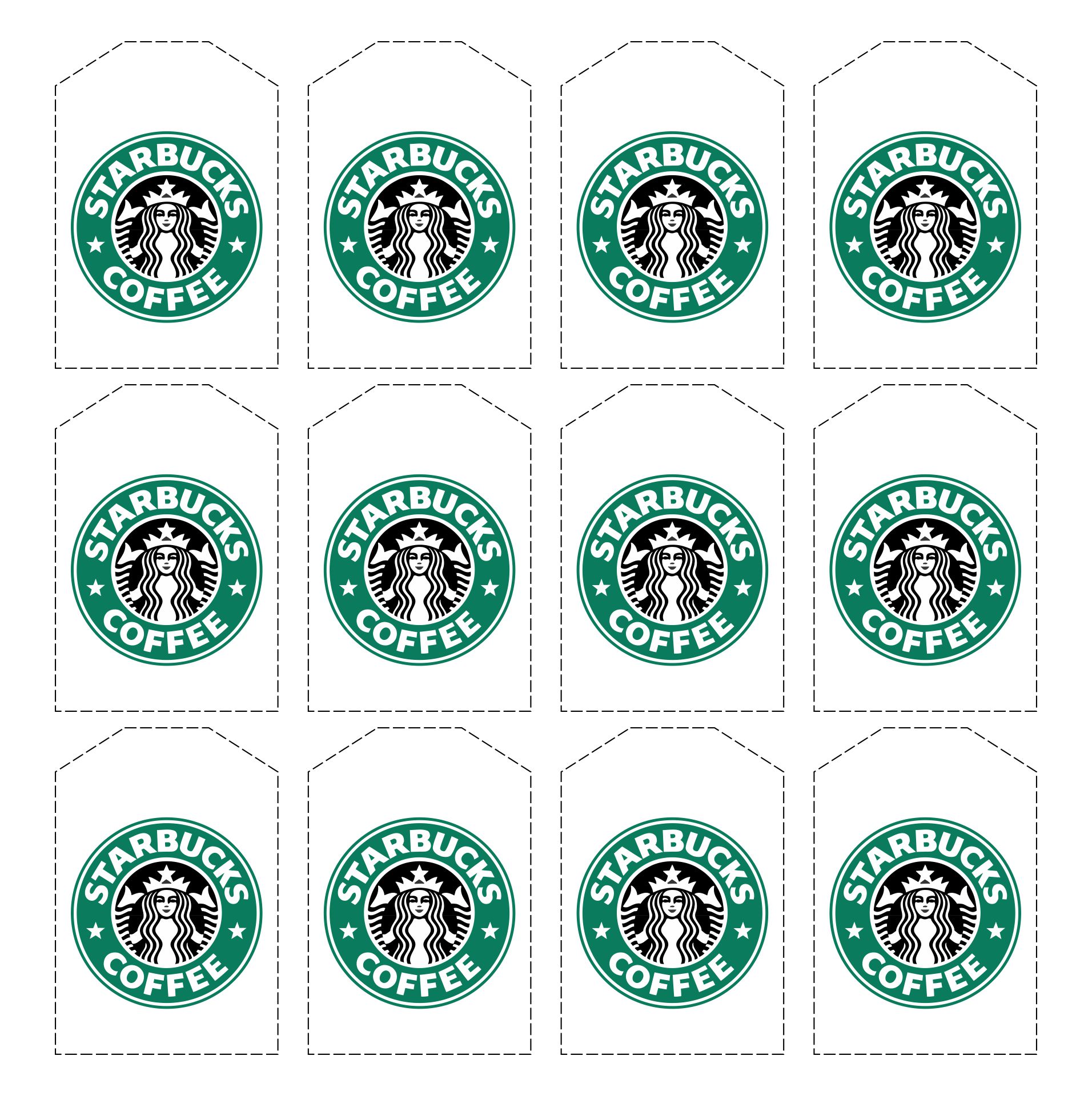 Mini Starbucks Printables