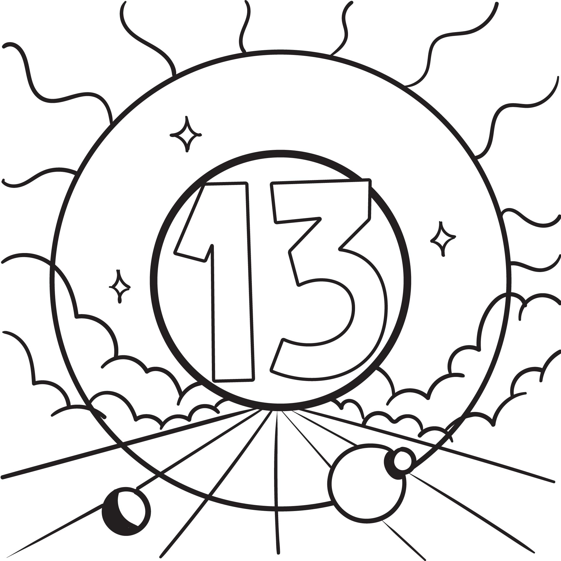 Coloring Number 13