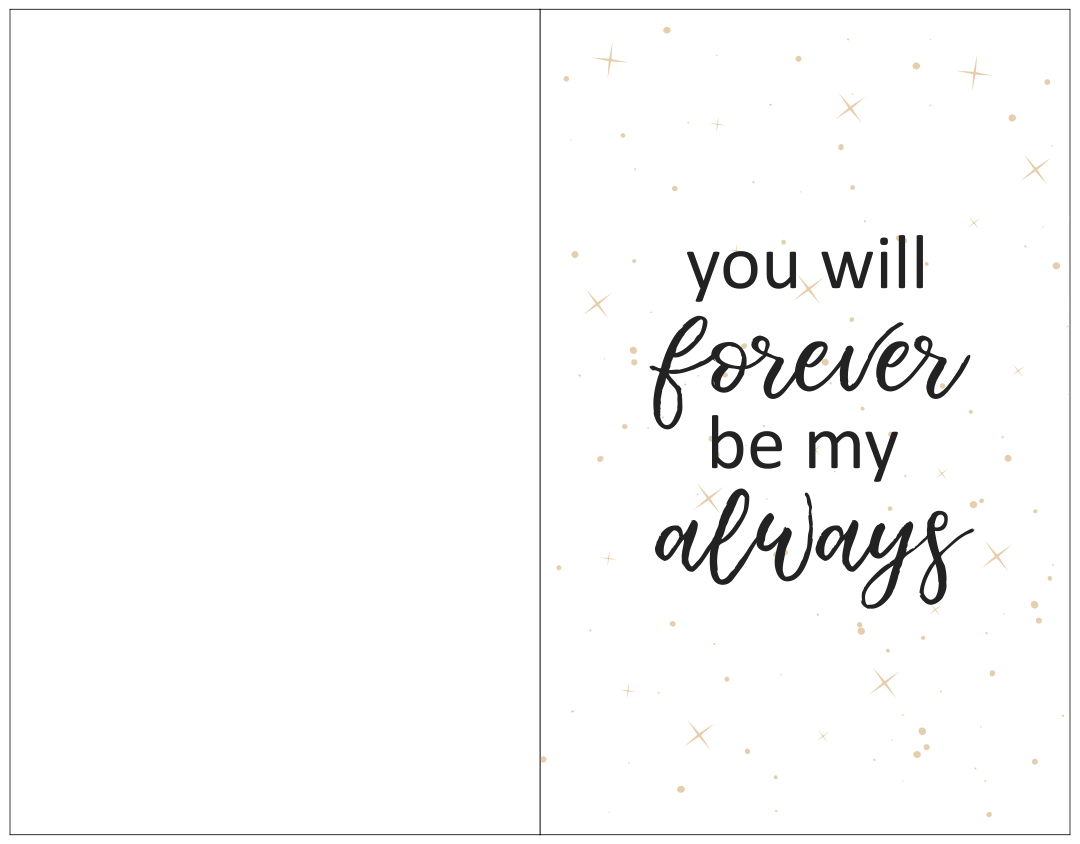 6 best printable christmas cards for him romantic