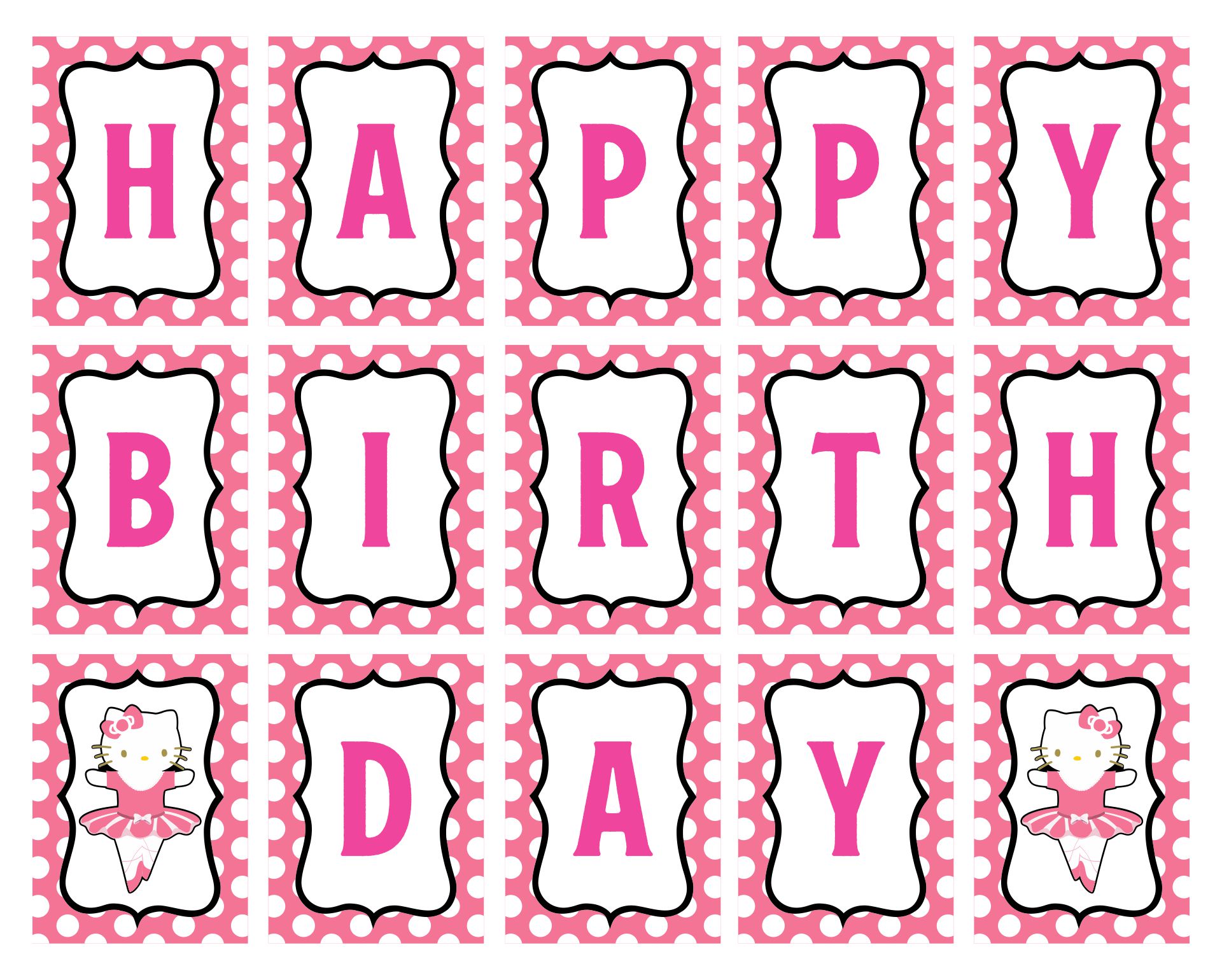 6 Best Hello Kitty Birthday Printables Printablee