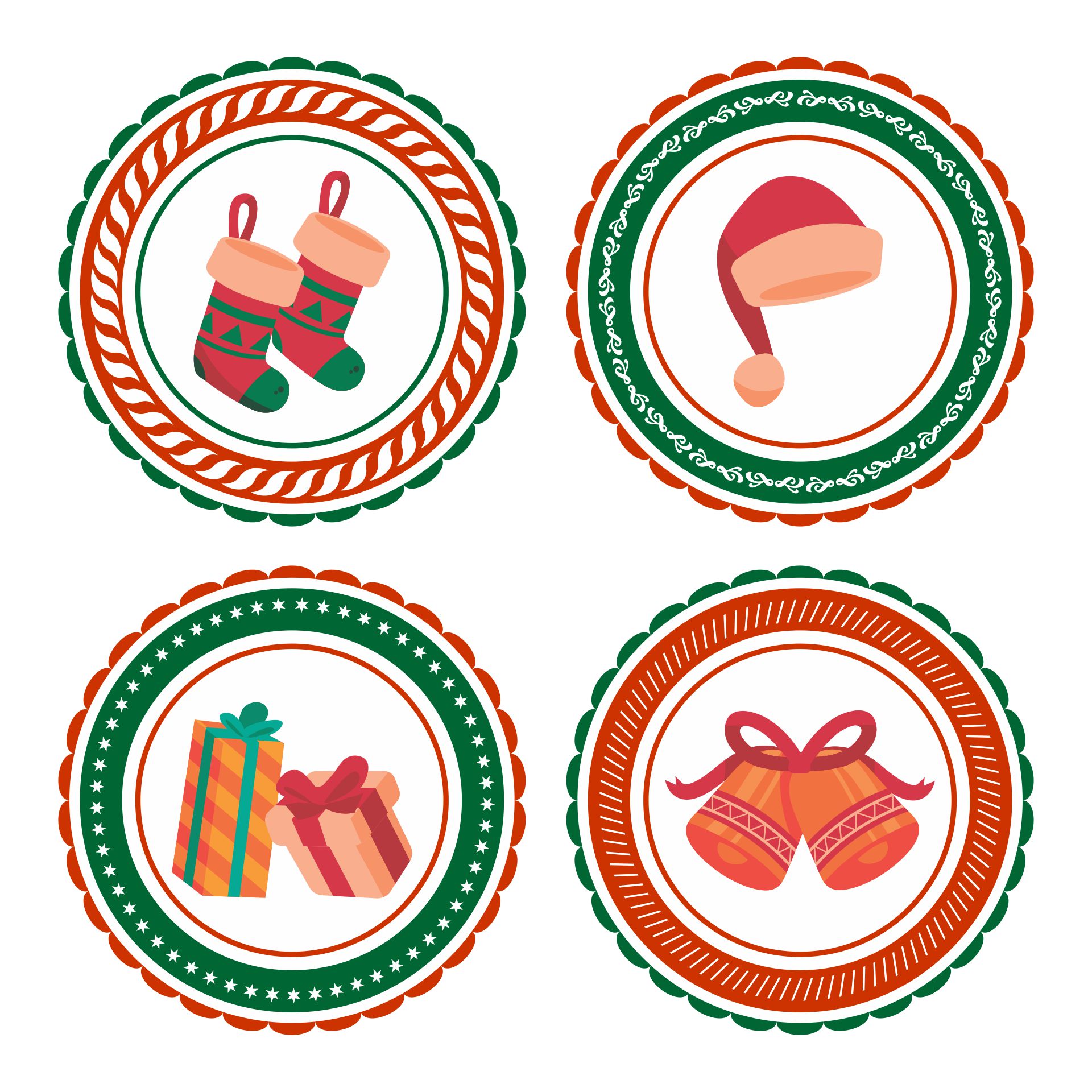 Mason Jar Christmas Labels Printable