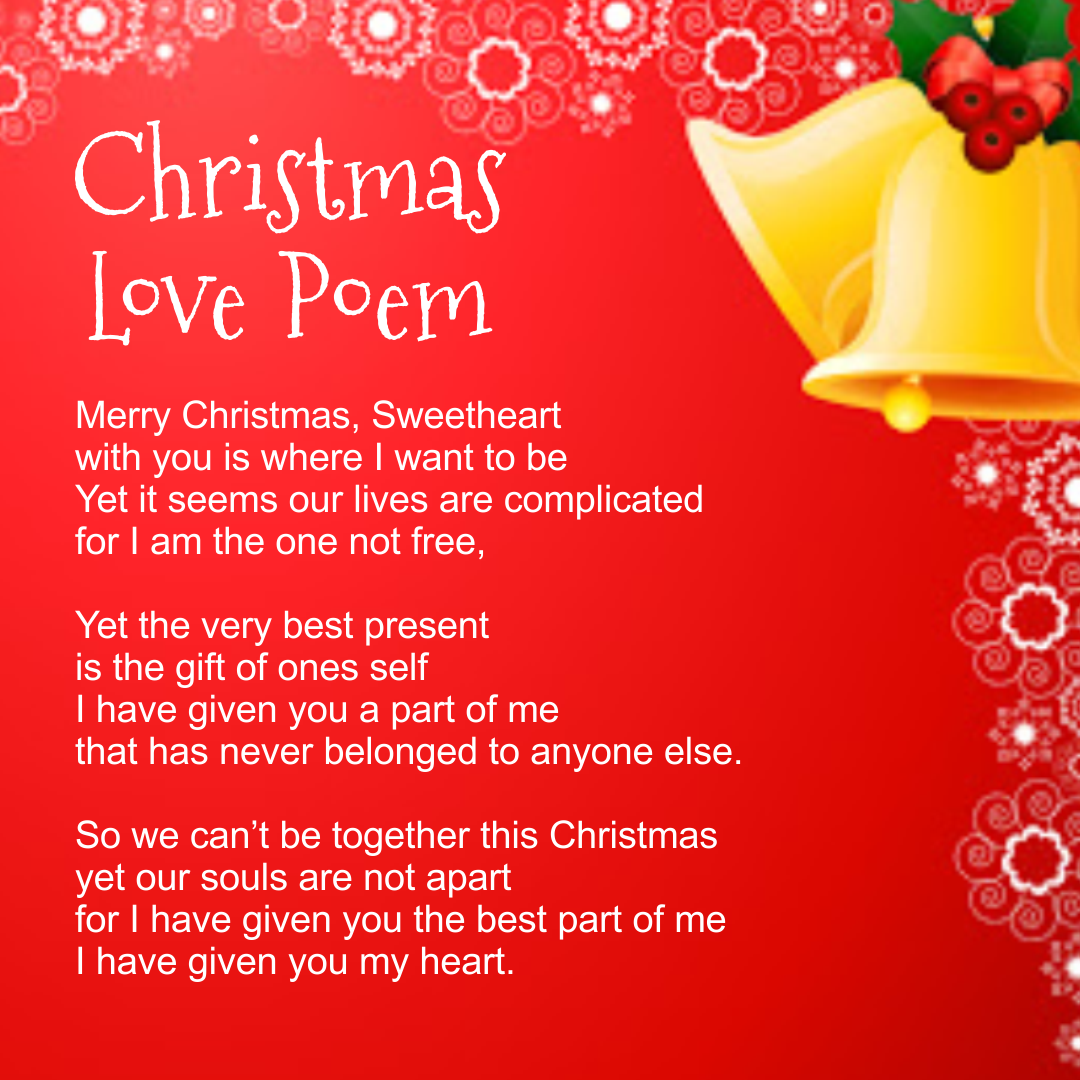 Merry Christmas I Love You Poem
