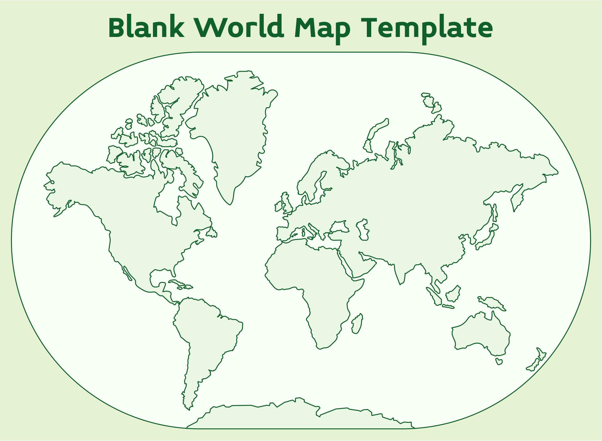 10 Best World Map Printable Template Pdf For Free At Printablee