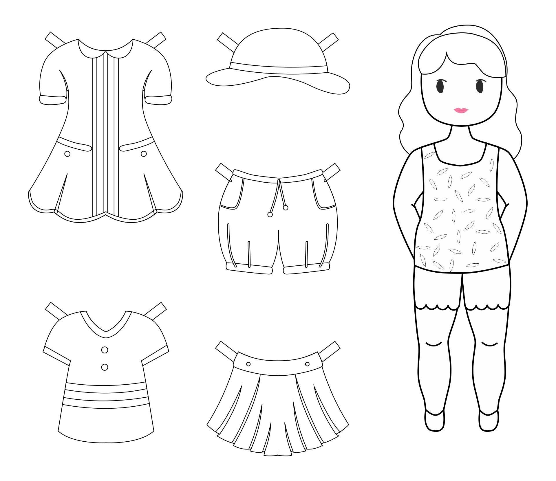 10 Best Printable Paper Dolls To Color
