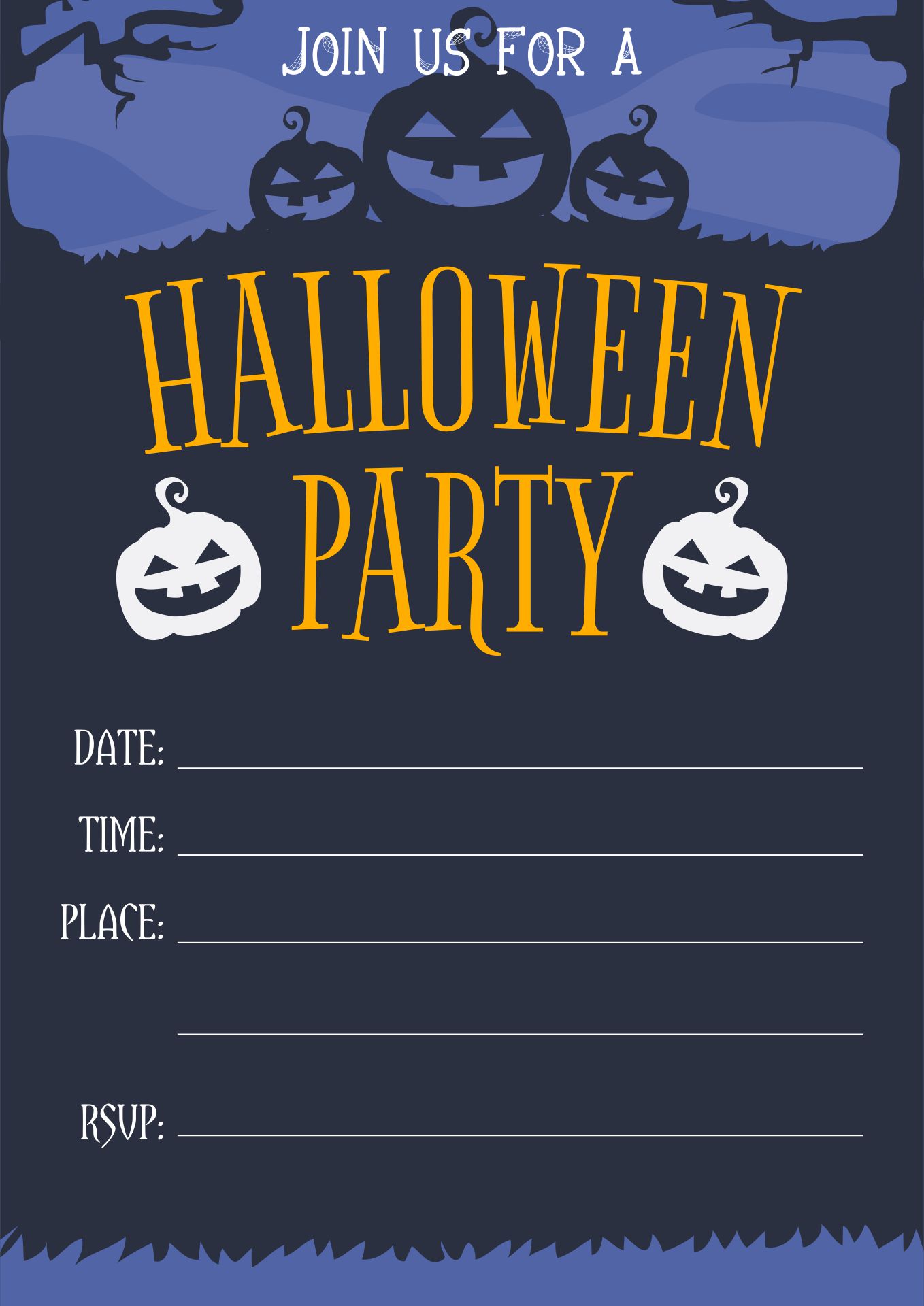 10 Best Scary Printable Halloween Invitations Printablee 10-best-scary-printable-halloween-invitations-printablee