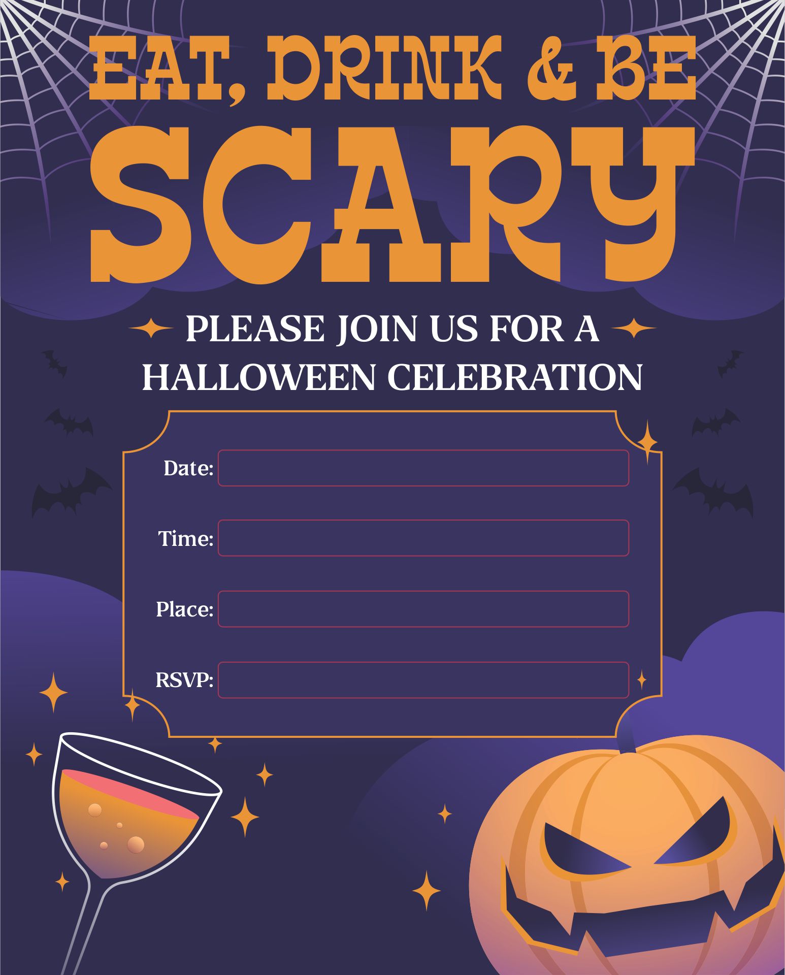 10 Best Scary Printable Halloween Invitations