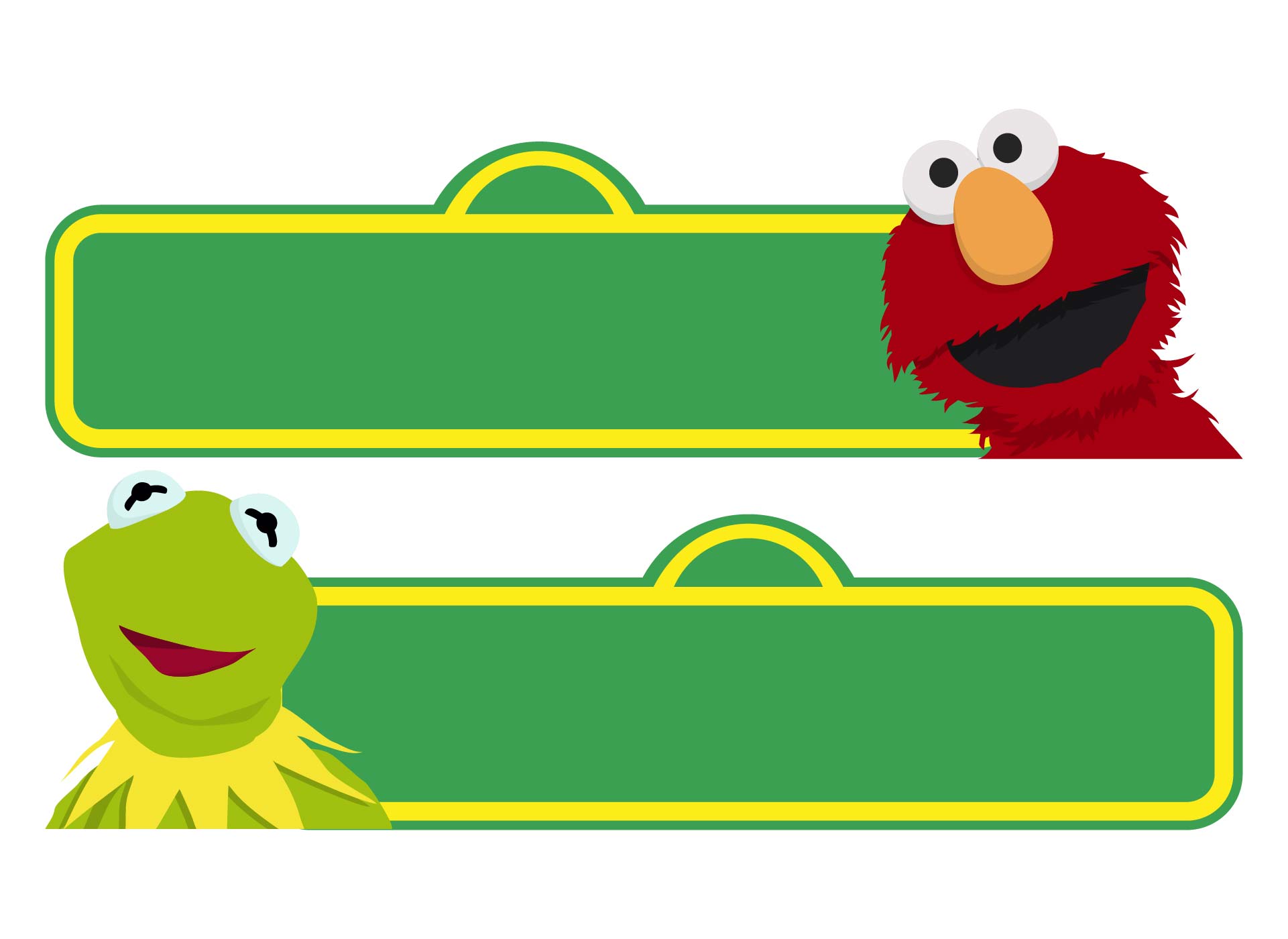 Sesame Street Sign Template Printable Printablee