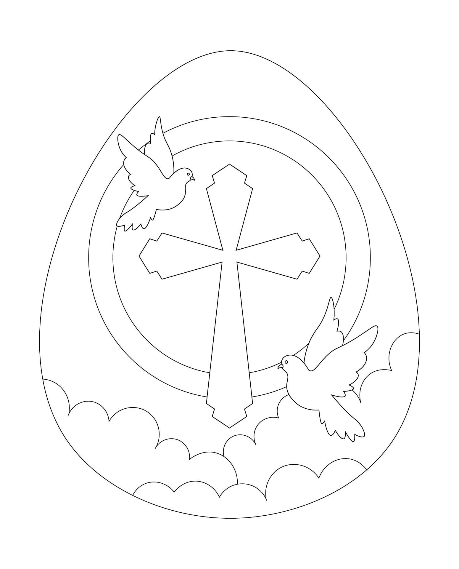 Christian Easter Egg Printable