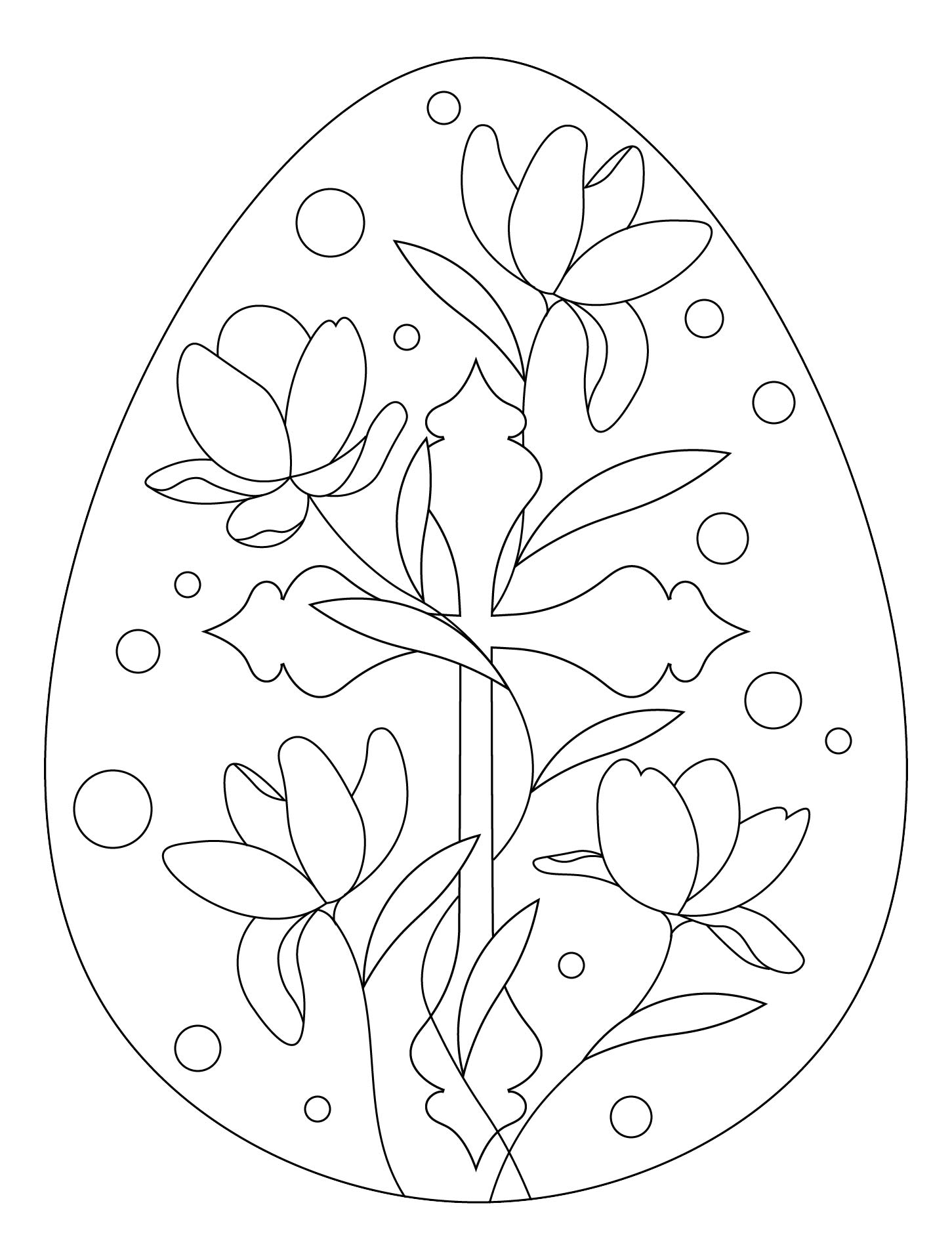 Printable Christian Easter Coloring Pages