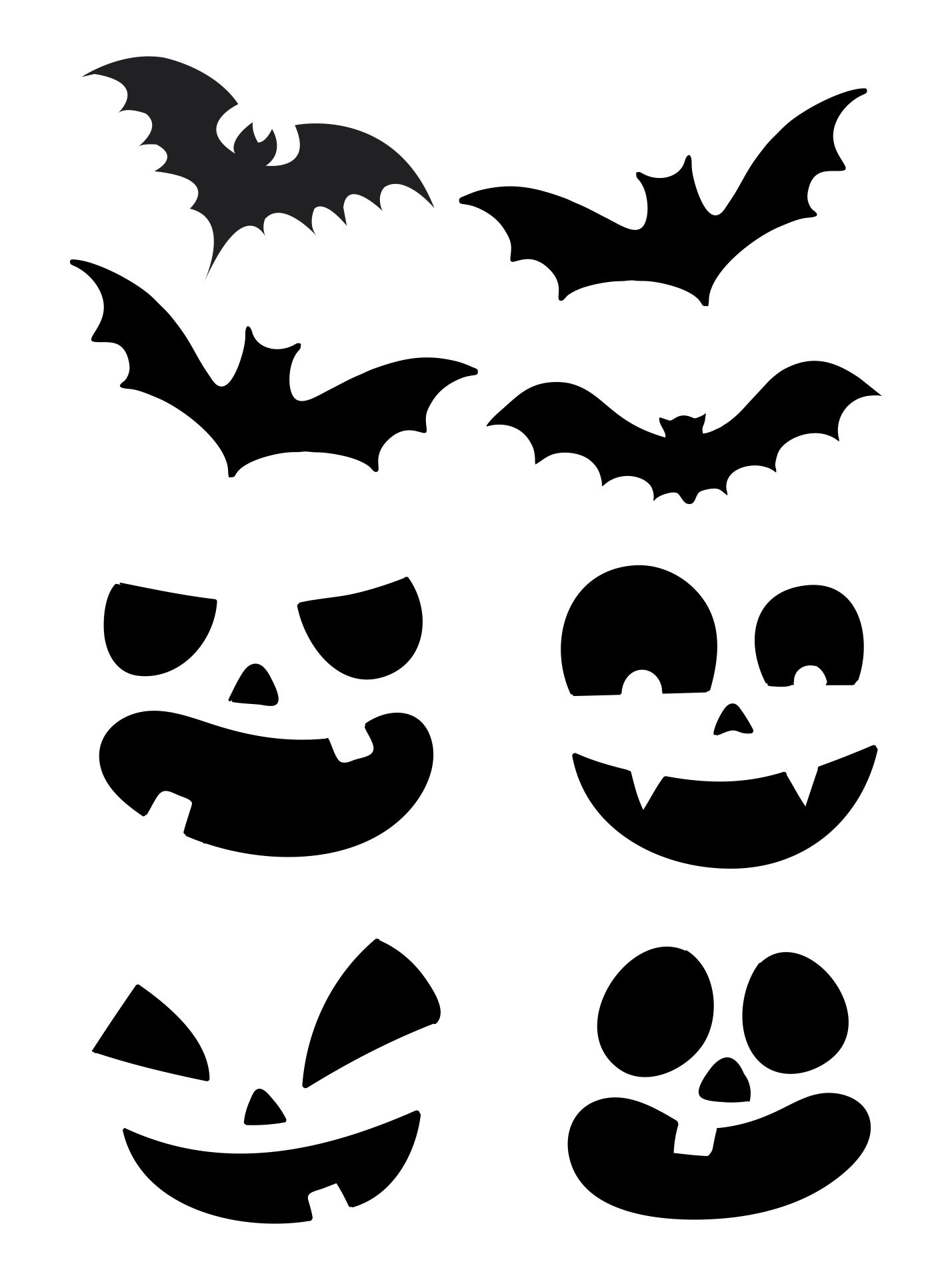 Printable Halloween Cutouts