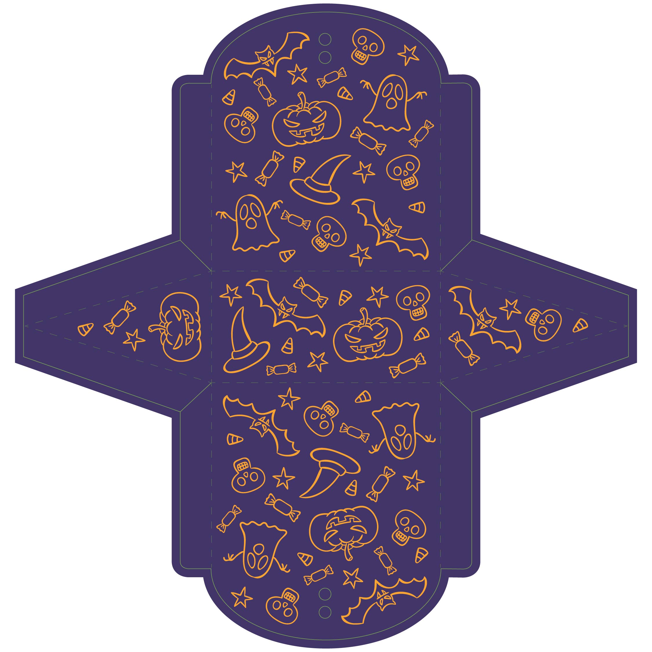 Halloween Treat Bags 15 Free PDF Printables Printablee